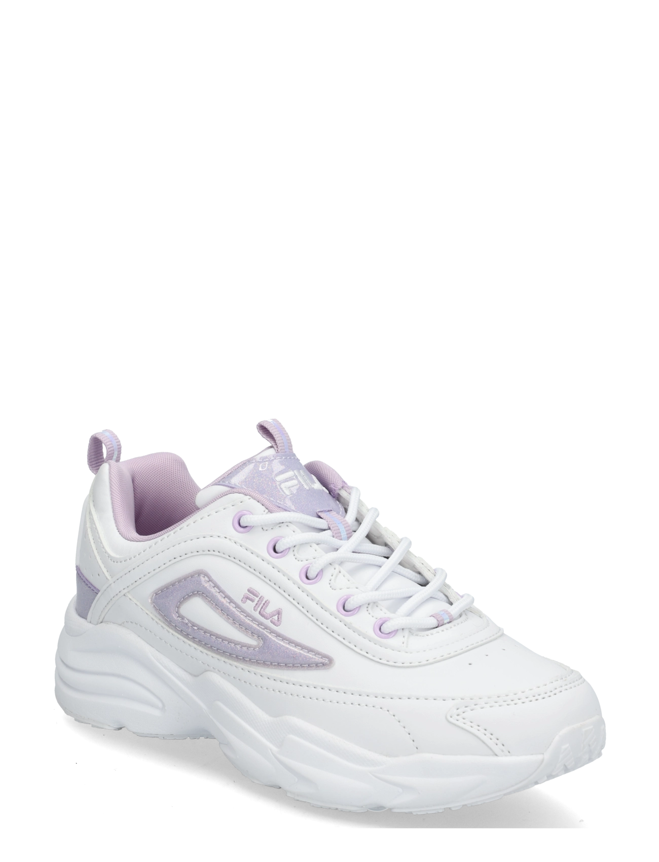 FILA SKYE teens - Sko - WHITE-LAVENDER FROST / white