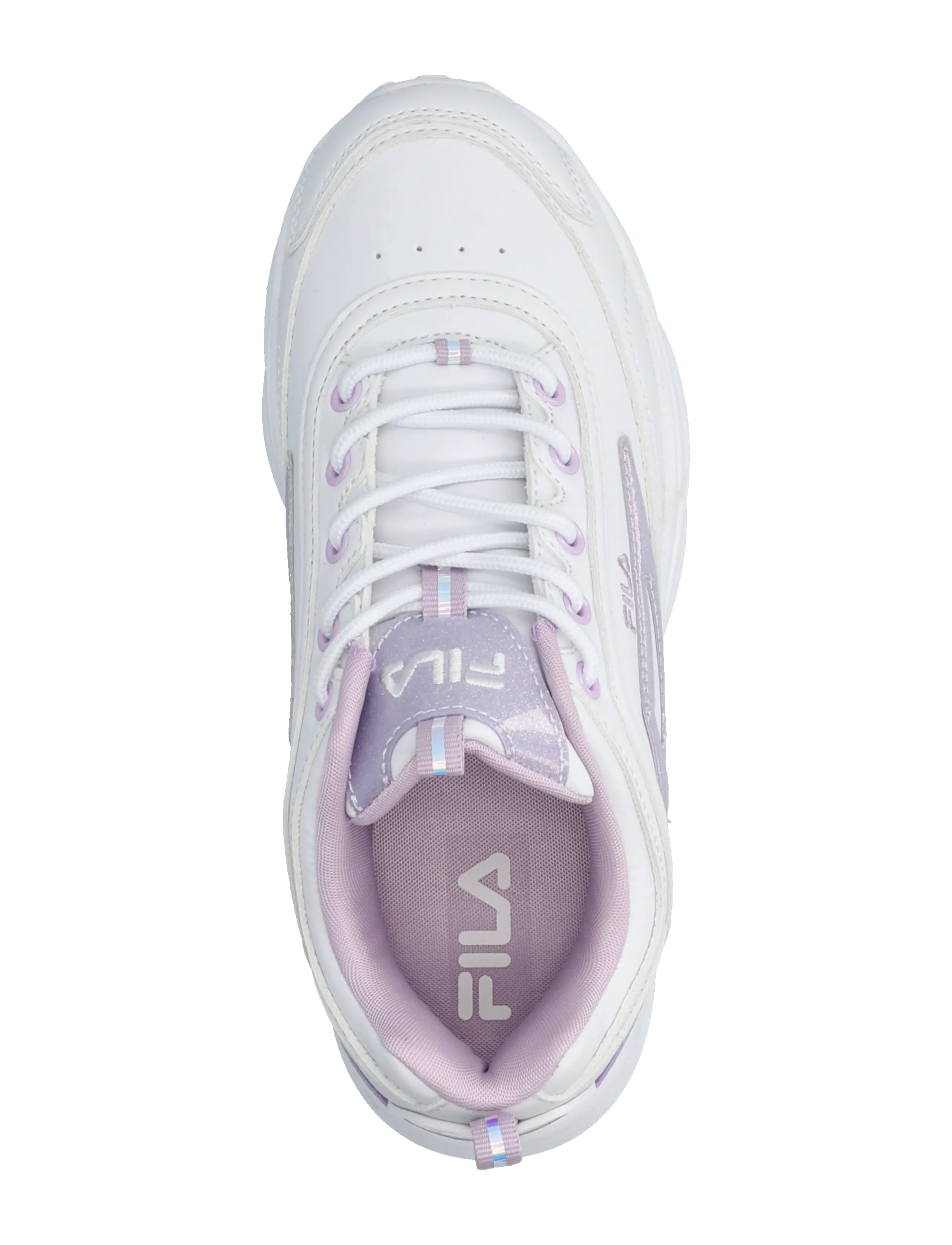 FILA - SKYE teens - lave sneakers - white-lavender frost - 3