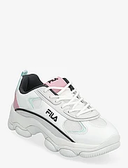 FILA - STRADA LUCID wmn - chunky sneakers - white-pink nectar - 0