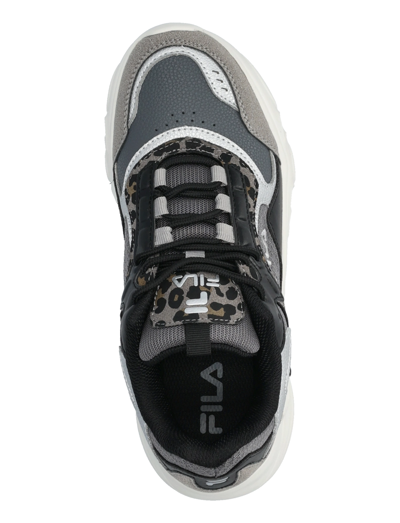 FILA - COLLENE A wmn - niedrige sneakers - castlerock-leopard - 3