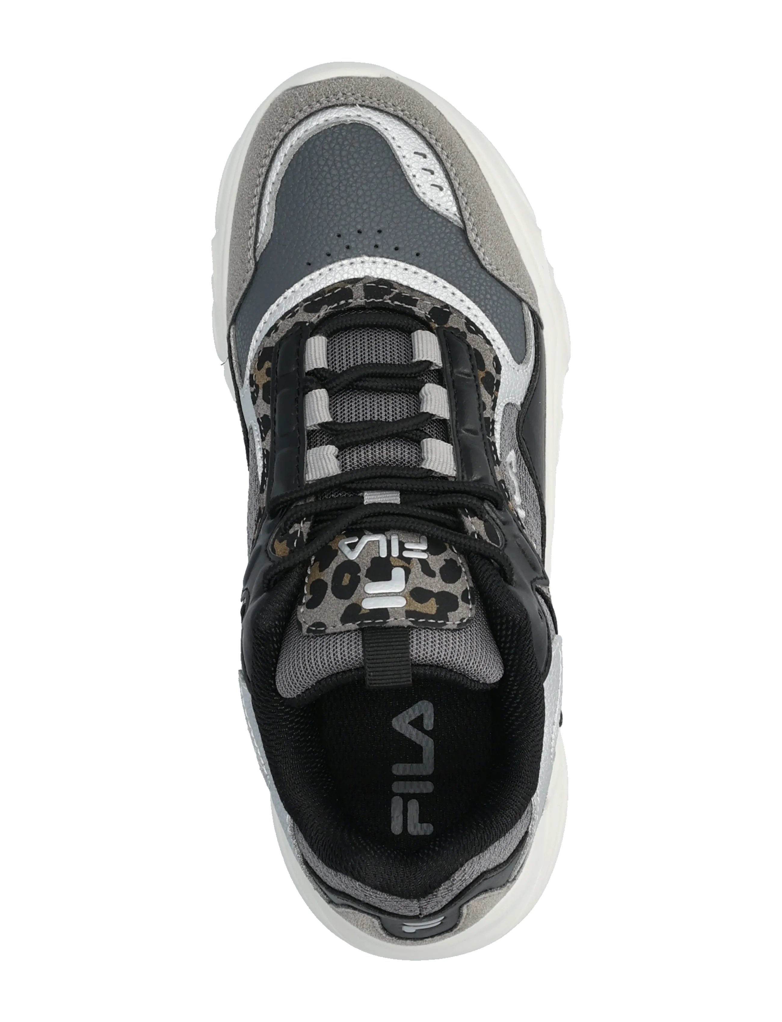 FILA - COLLENE A wmn - niedrige sneakers - castlerock-leopard - 3