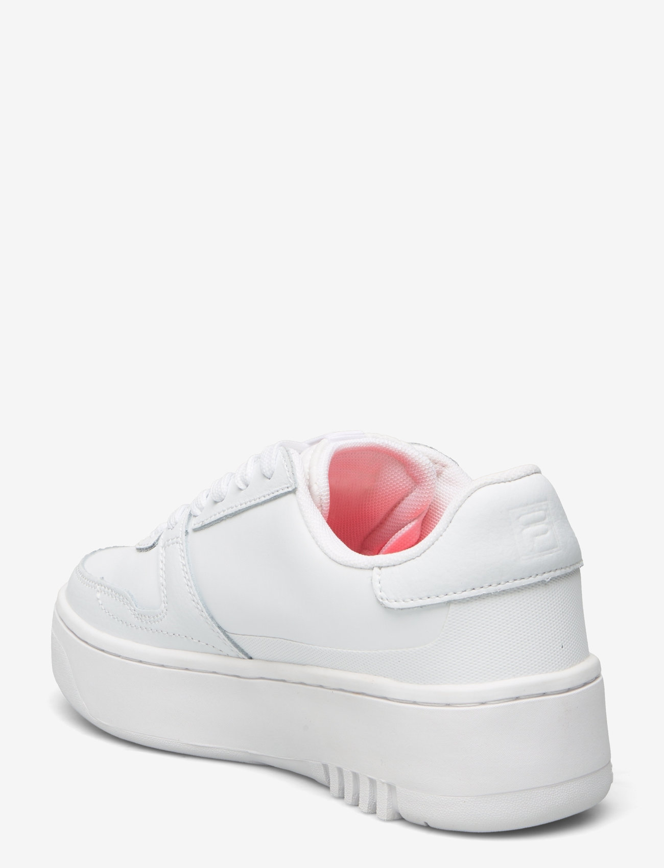 FILA - FXVENTUNO PLATFORM wmn - låga sneakers - white-fiery coral - 2