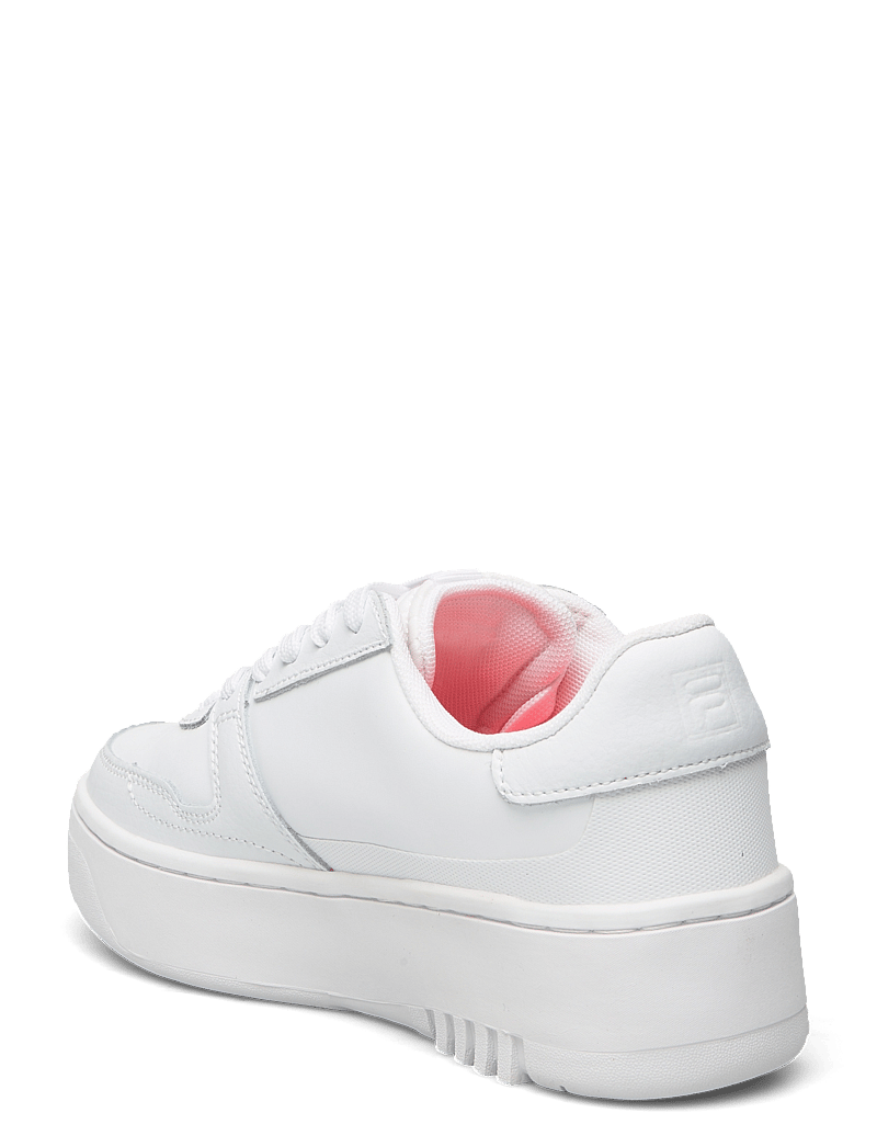 FILA - FXVENTUNO PLATFORM wmn - låga sneakers - white-fiery coral - 2