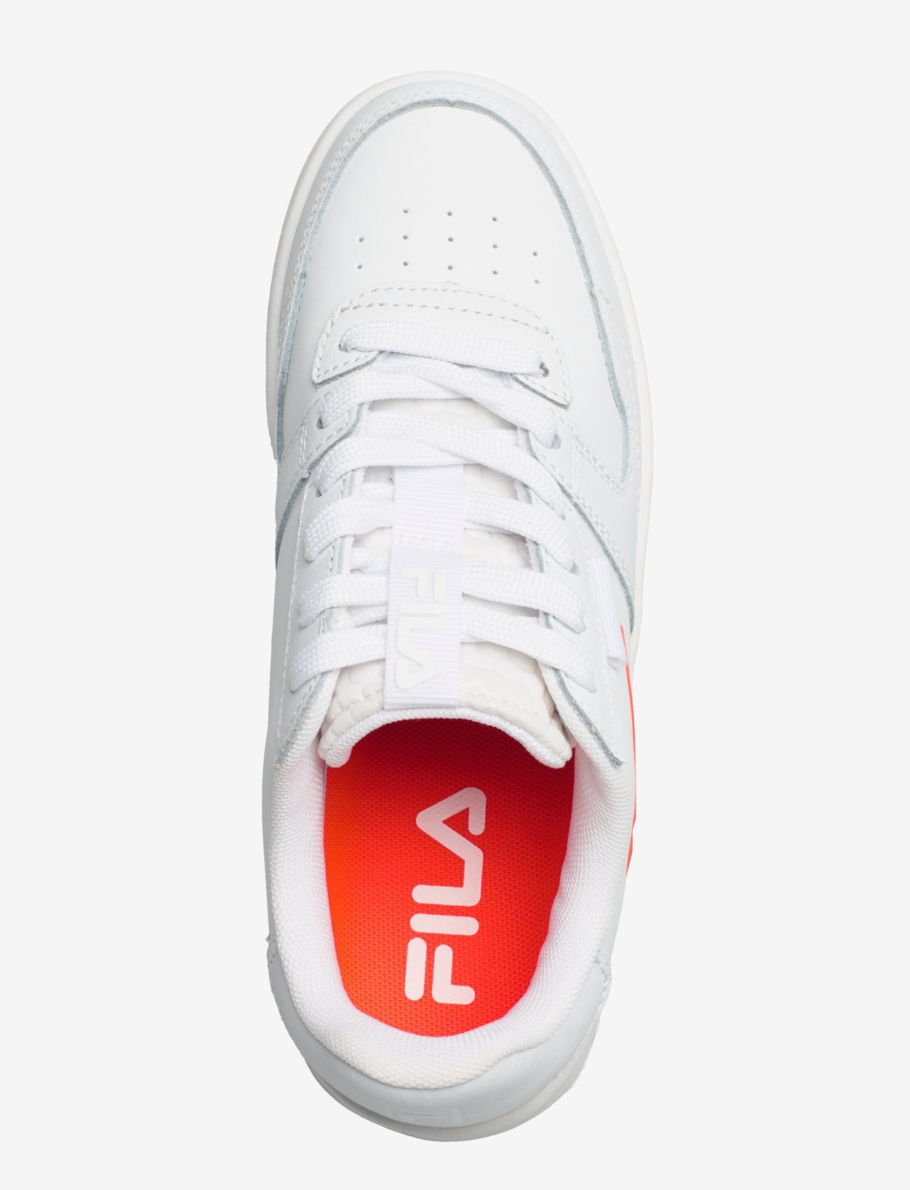FILA - FXVENTUNO PLATFORM wmn - låga sneakers - white-fiery coral - 3