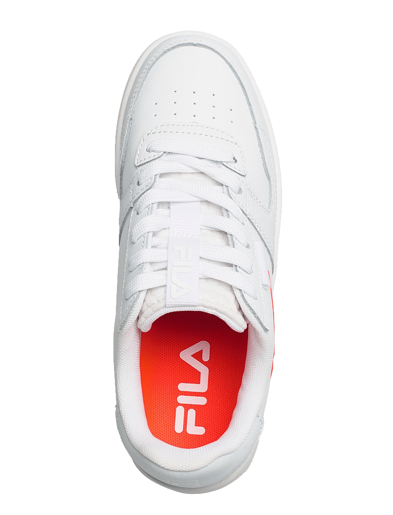 FILA - FXVENTUNO PLATFORM wmn - låga sneakers - white-fiery coral - 3