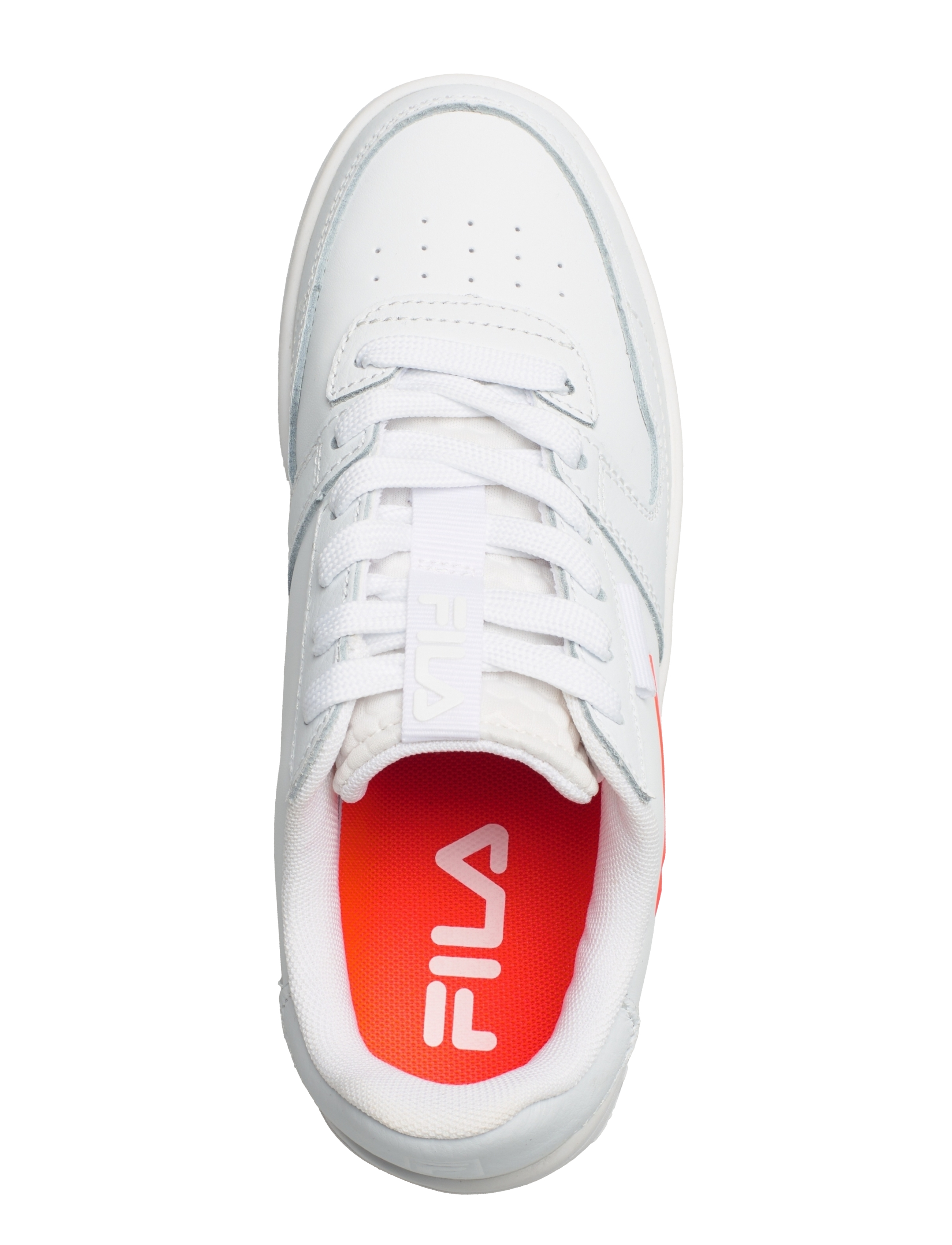 FILA - FXVENTUNO PLATFORM wmn - white-fiery coral - 3