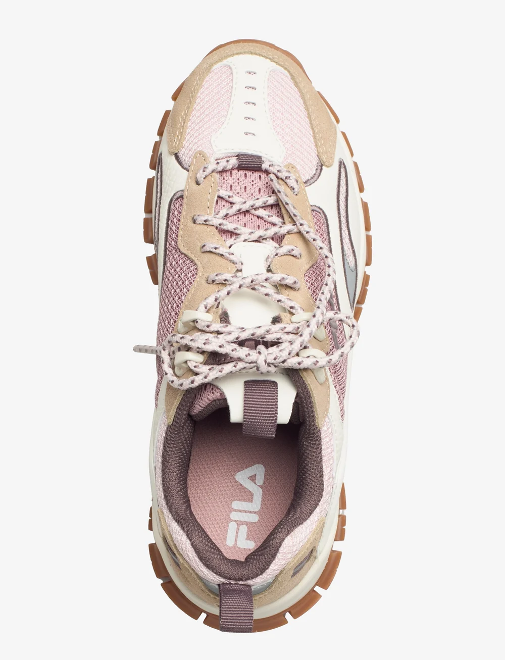 Fila ray tracer white top cream