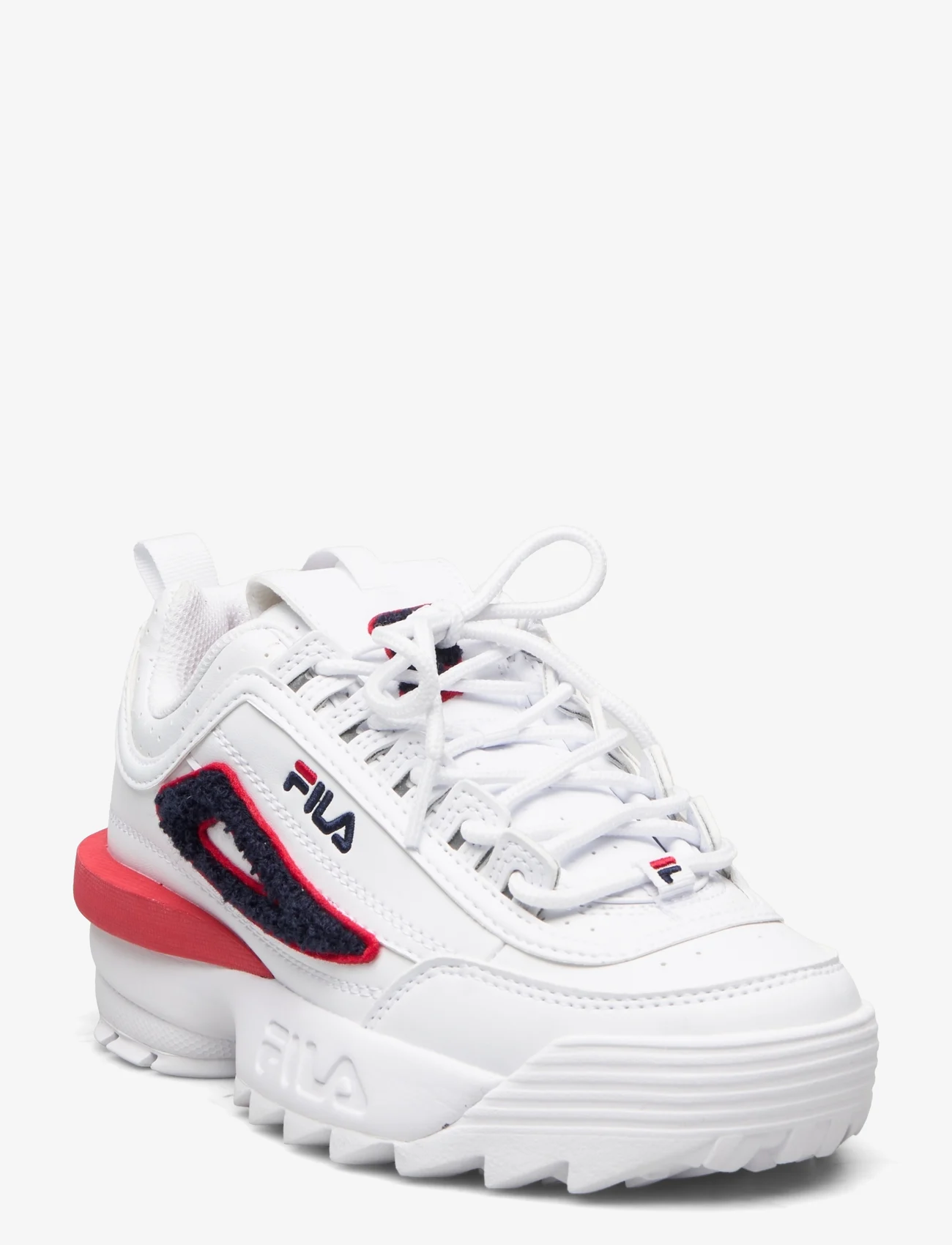 FILA - DISRUPTOR PATCH wmn - chunky sneakers - white-fila navy - 0
