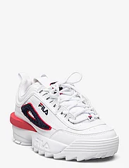 FILA - DISRUPTOR PATCH wmn - chunky sneaker - white-fila navy - 0
