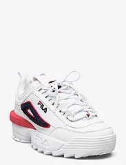 FILA - DISRUPTOR PATCH wmn - laisvalaiko batai storu padu - white-fila navy - 0