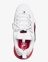 FILA - DISRUPTOR PATCH wmn - chunky sneakers - white-fila navy - 3