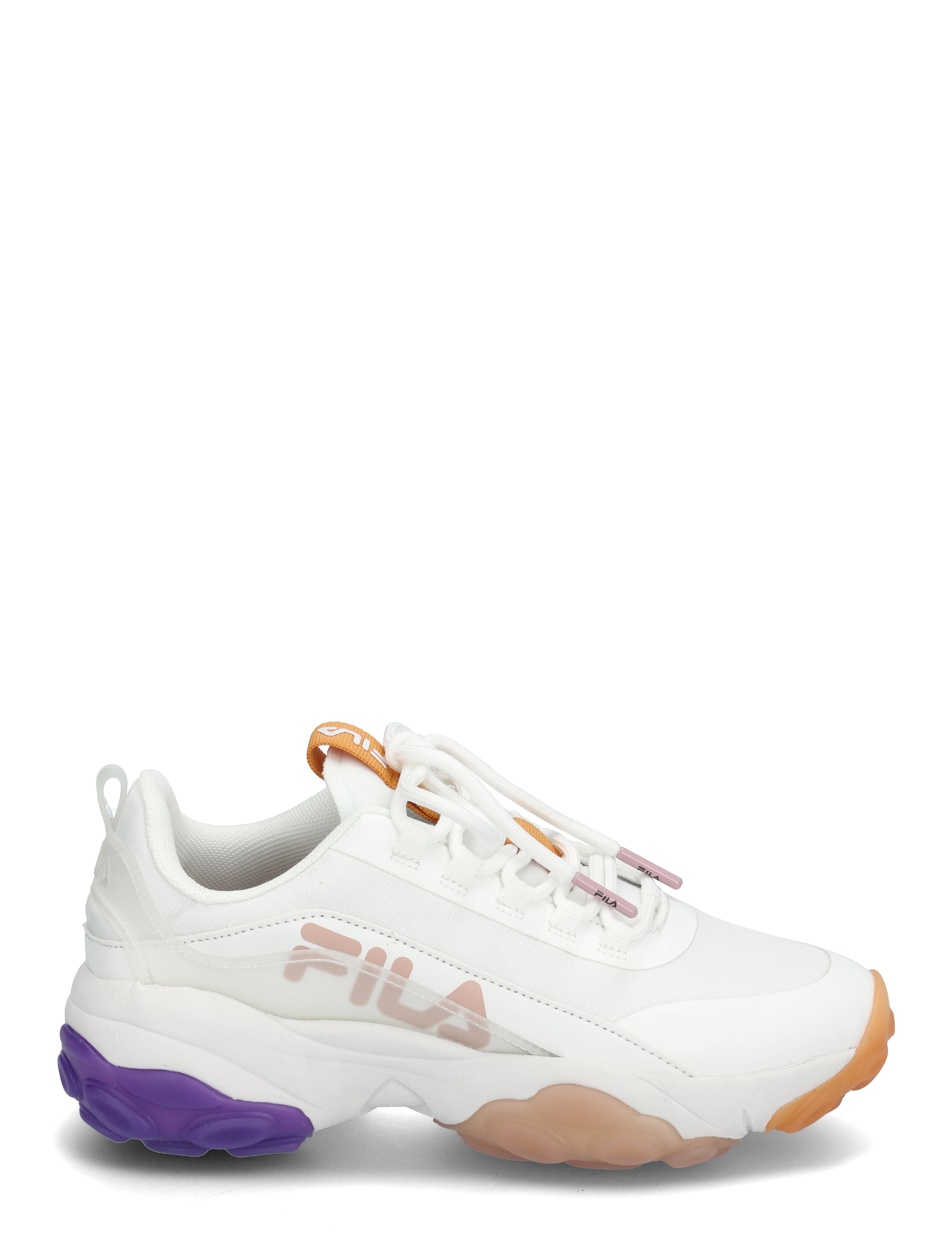 FILA - FILA LOLIGO LOGO wmn - white-apricot tan - 1