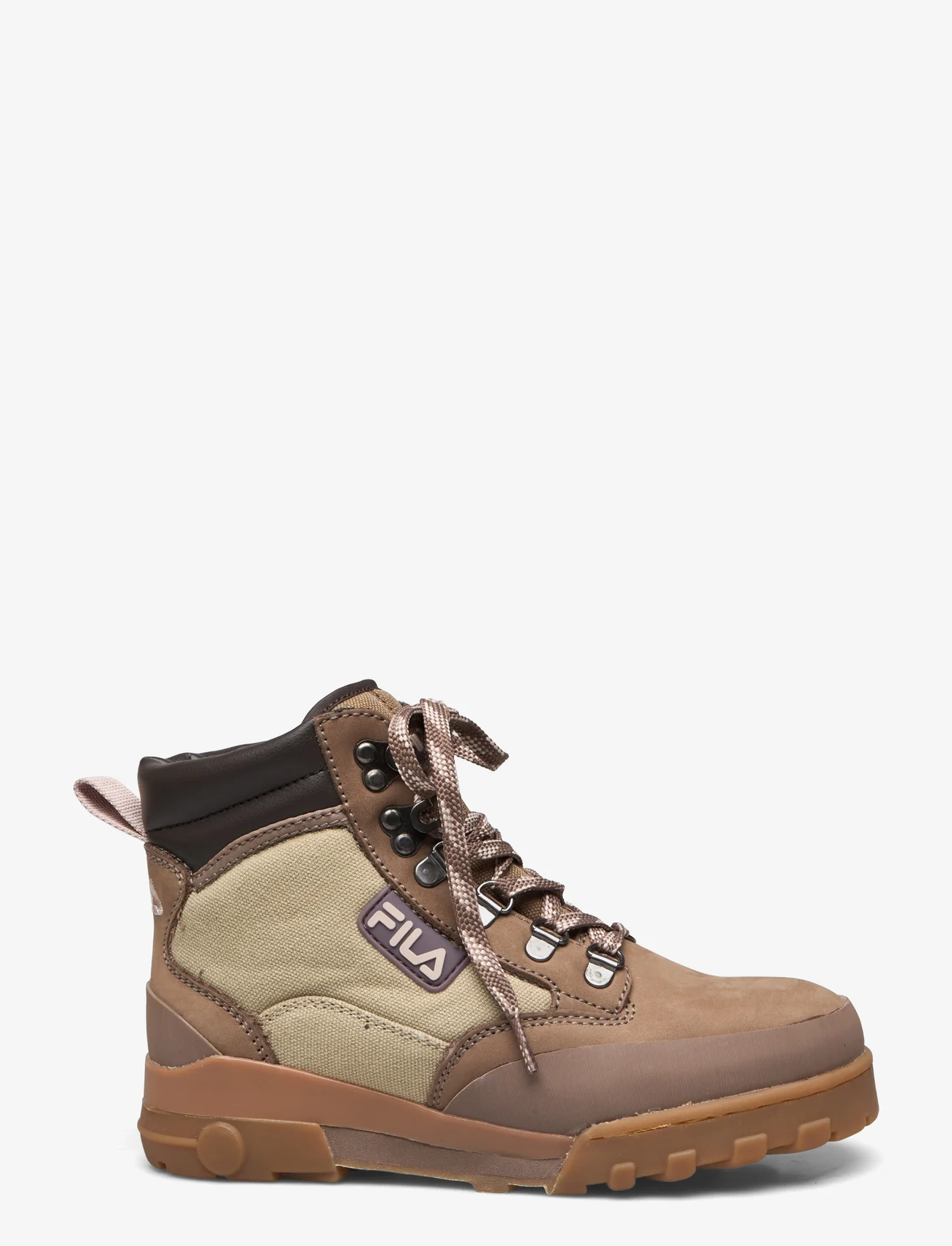FILA - GRUNGE II CVS mid wmn - laced boots - taupe gray-pale mauve - 1