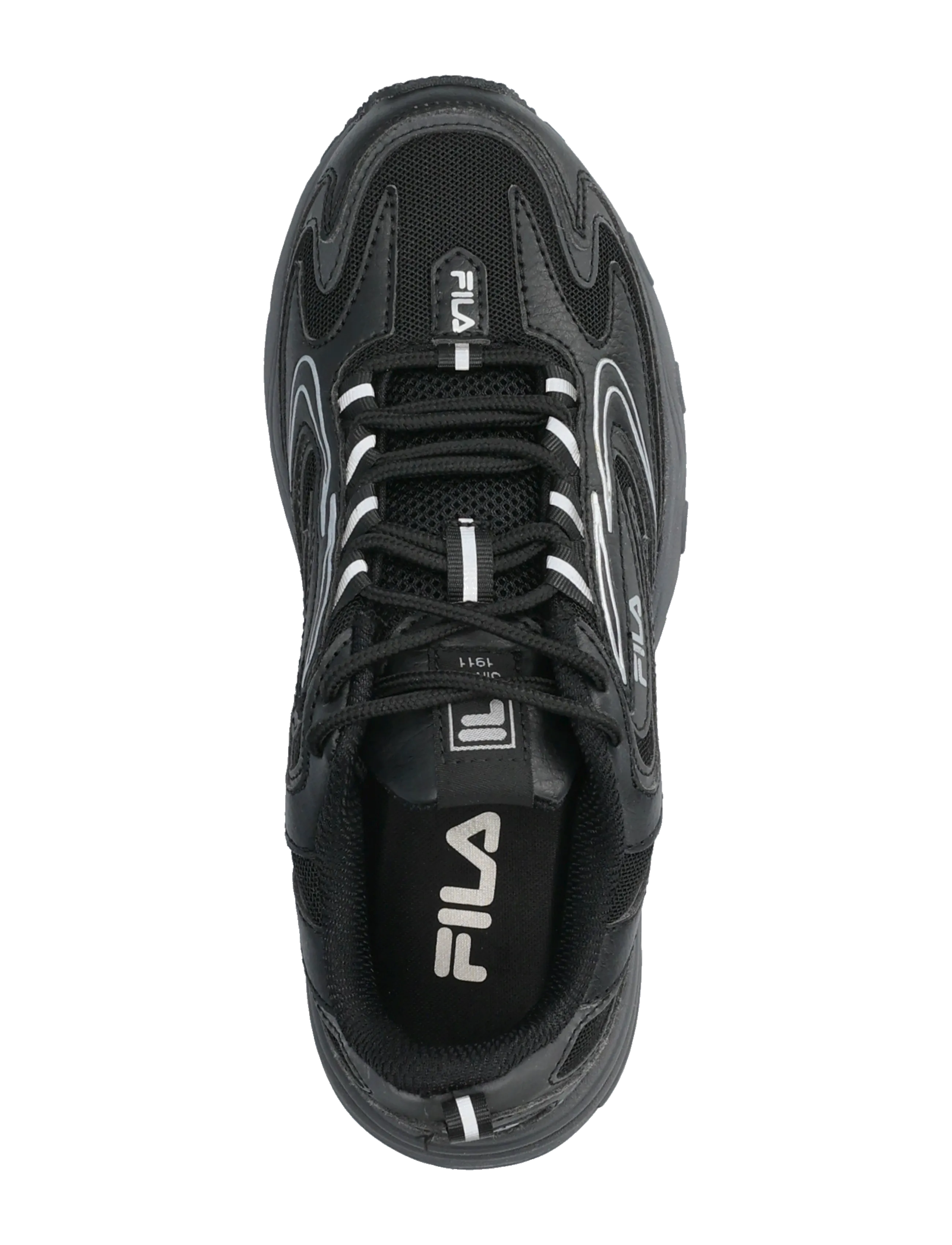 FILA - FILA ACTIX wmn - låga sneakers - black-silver - 3