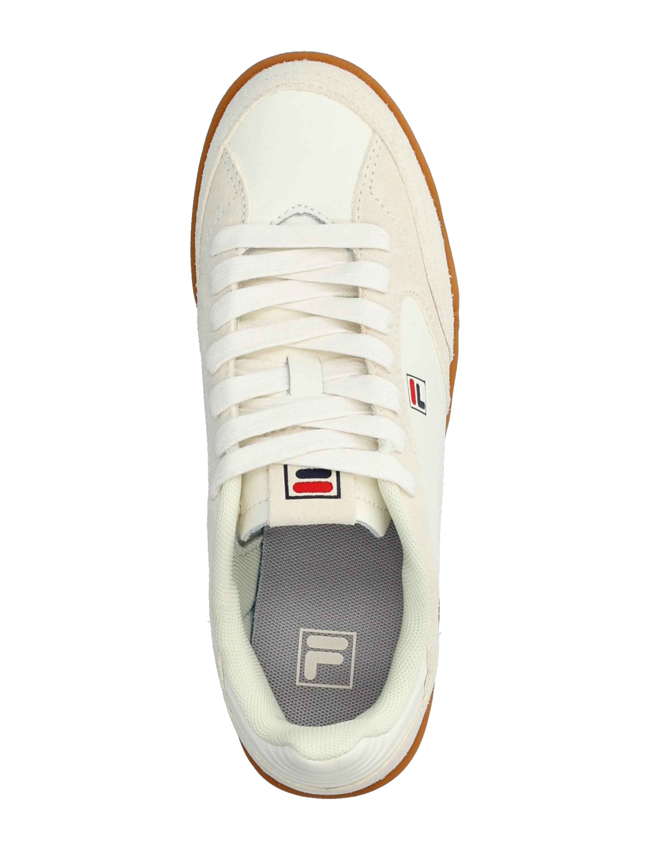 Låg sneaker 'SLANTSHOT' kräm / marinblå / knallröd 5