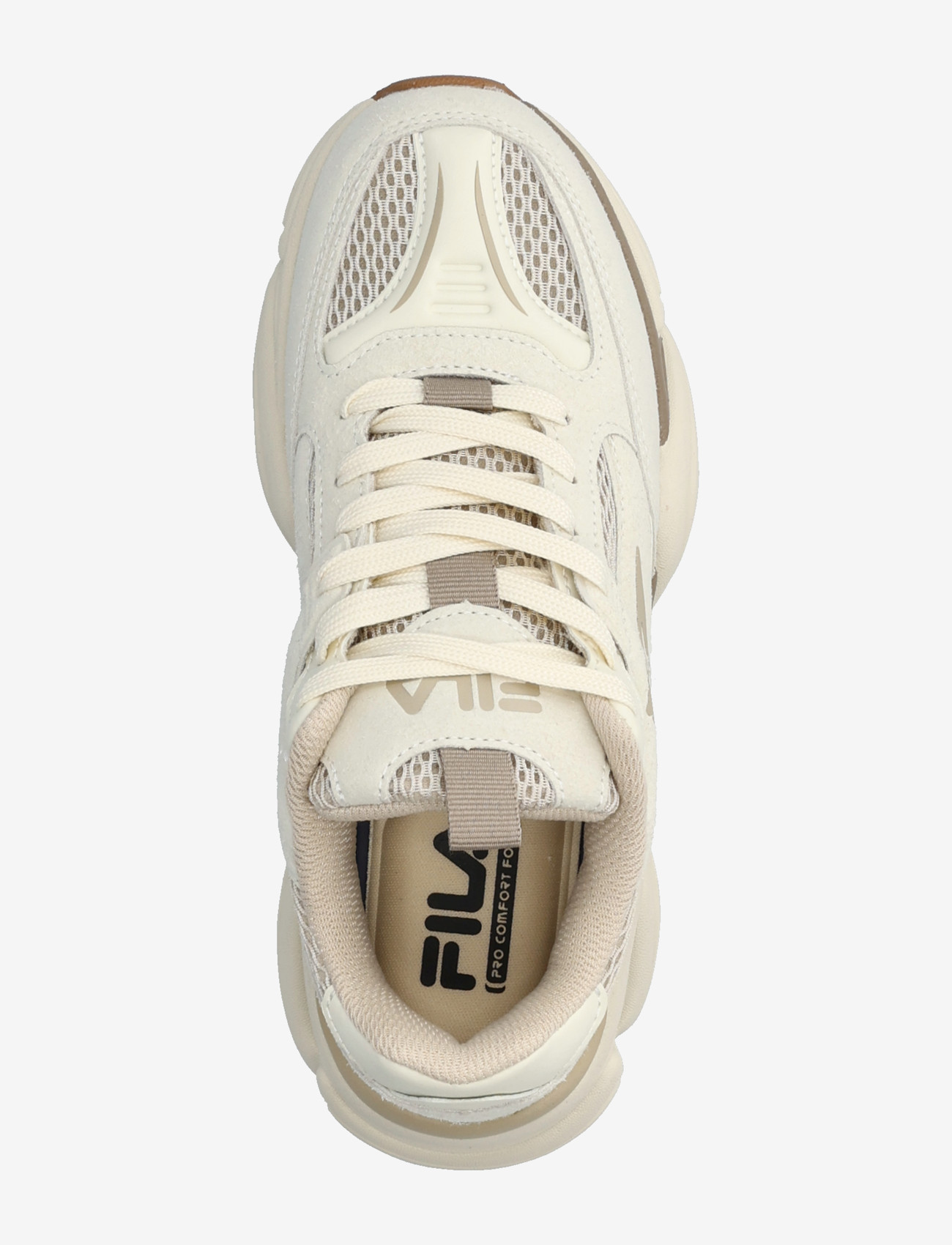 FILA - FILA RECADE S wmn - lave sneakers - antique white-oxford tan - 3