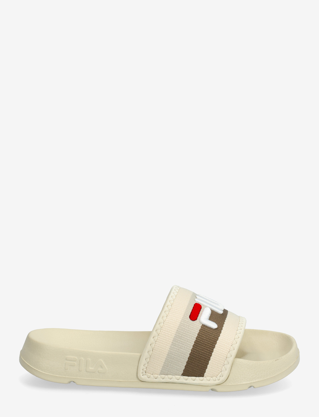 FILA - MORRO BAY STRIPES slipper wmn - pool-sandalen - oyster gray - 1
