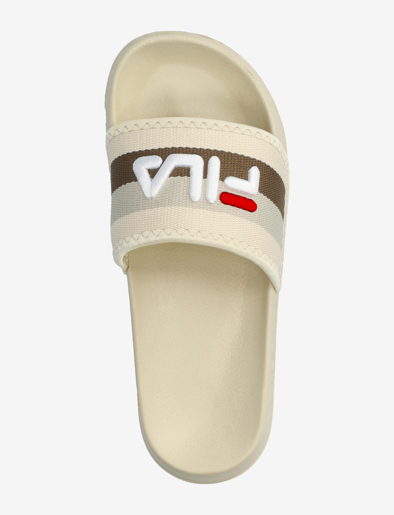 FILA - MORRO BAY STRIPES slipper wmn - pool-sandalen - oyster gray - 3