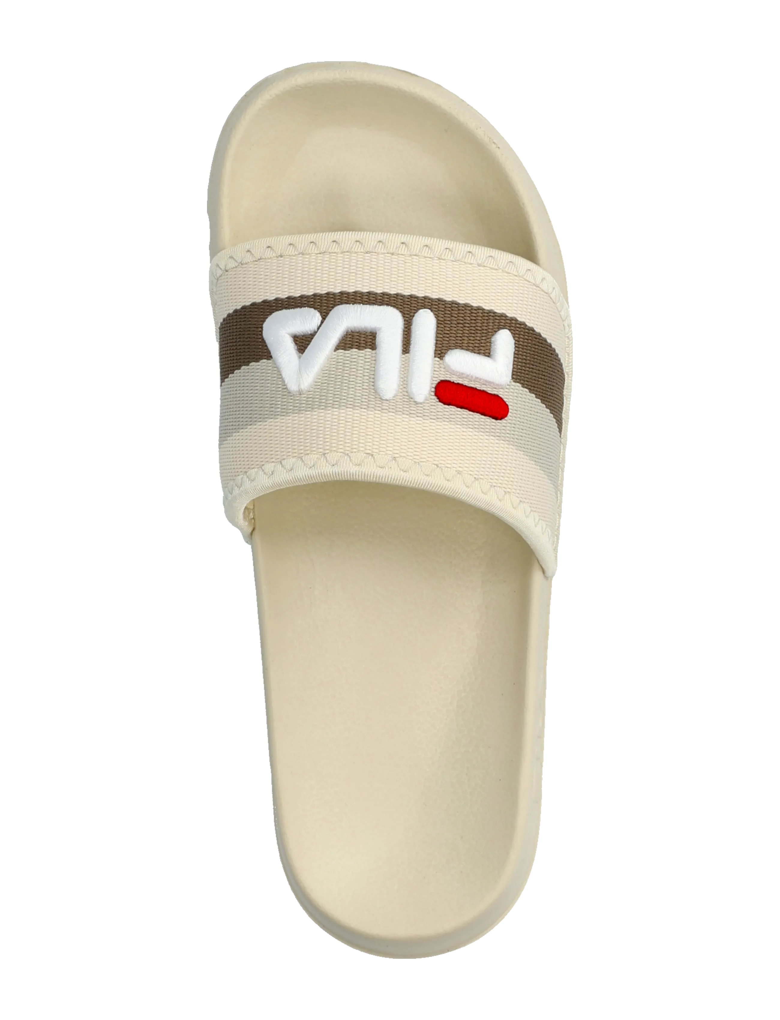 FILA - MORRO BAY STRIPES slipper wmn - badesko & badesandaler - oyster gray - 3