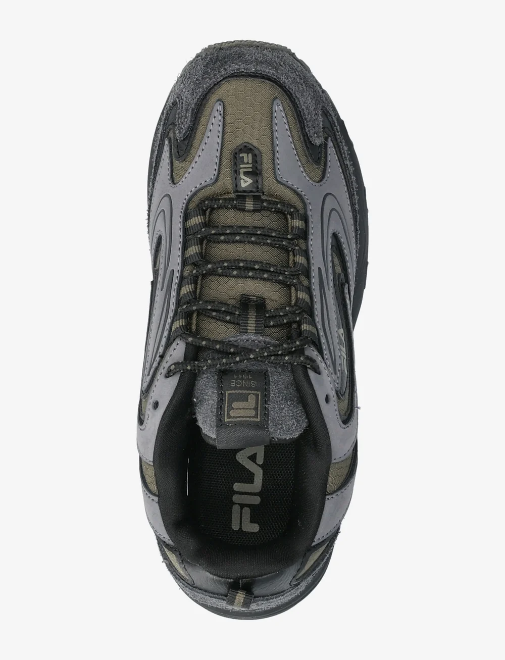 FILA - FILA ACTIX S wmn - niedrige sneakers - asphalt-olive night - 3