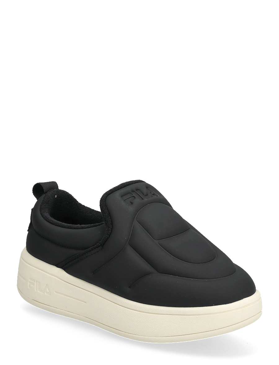 FILA - FILA SUPERBUBBLE SLIPON wmn - laisvalaikio batai žemu aulu - black-antique white - 0
