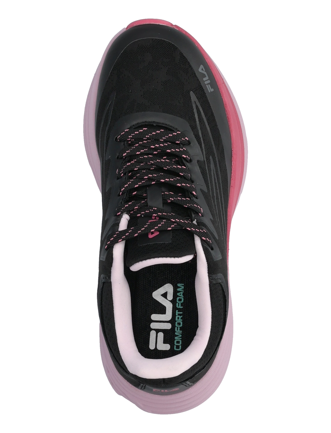 FILA - FILA PLYLITE wmn - low top sneakers - black-ibis rose - 3