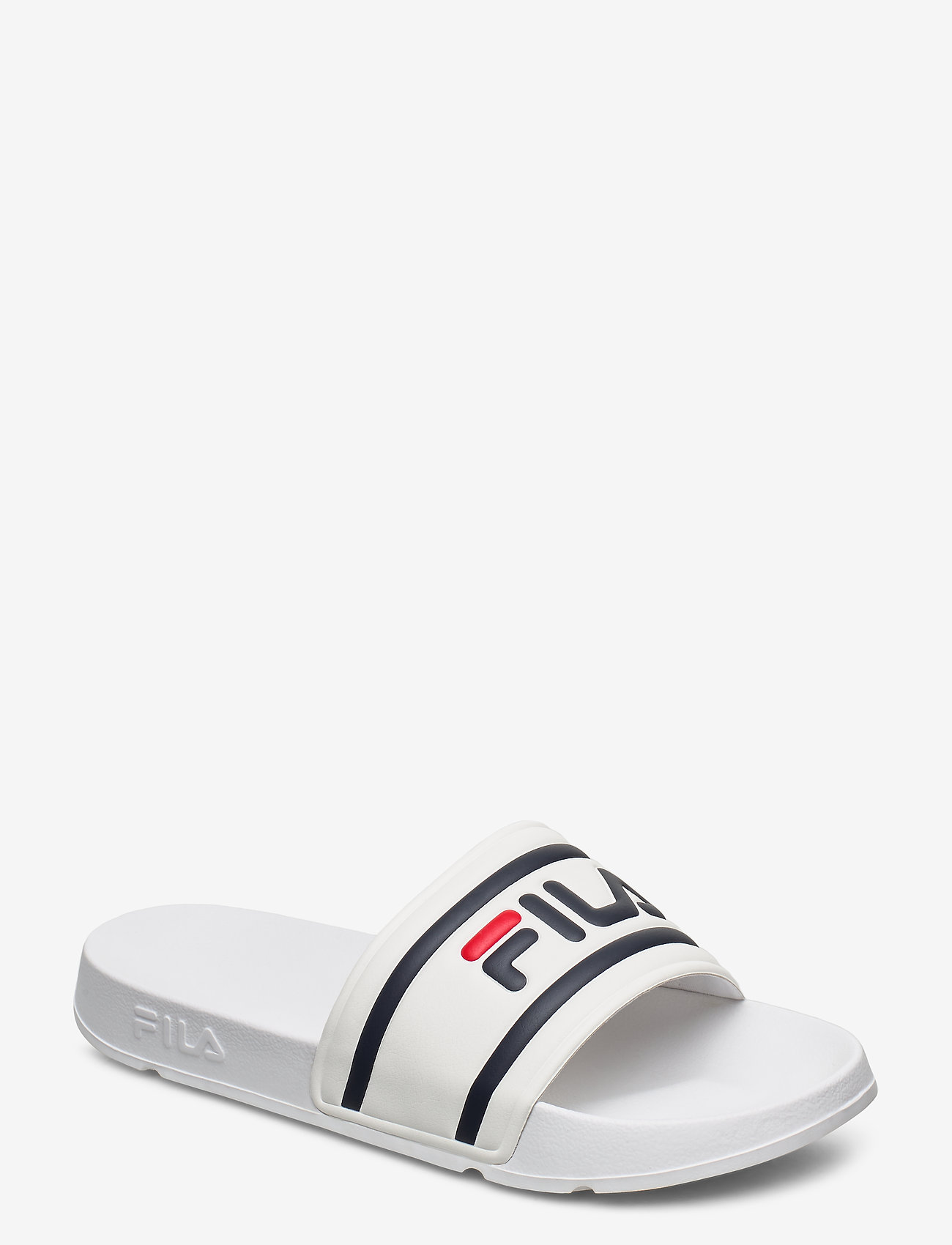 FILA MORRO BAY slipper - Jalanõud - WHITE / white