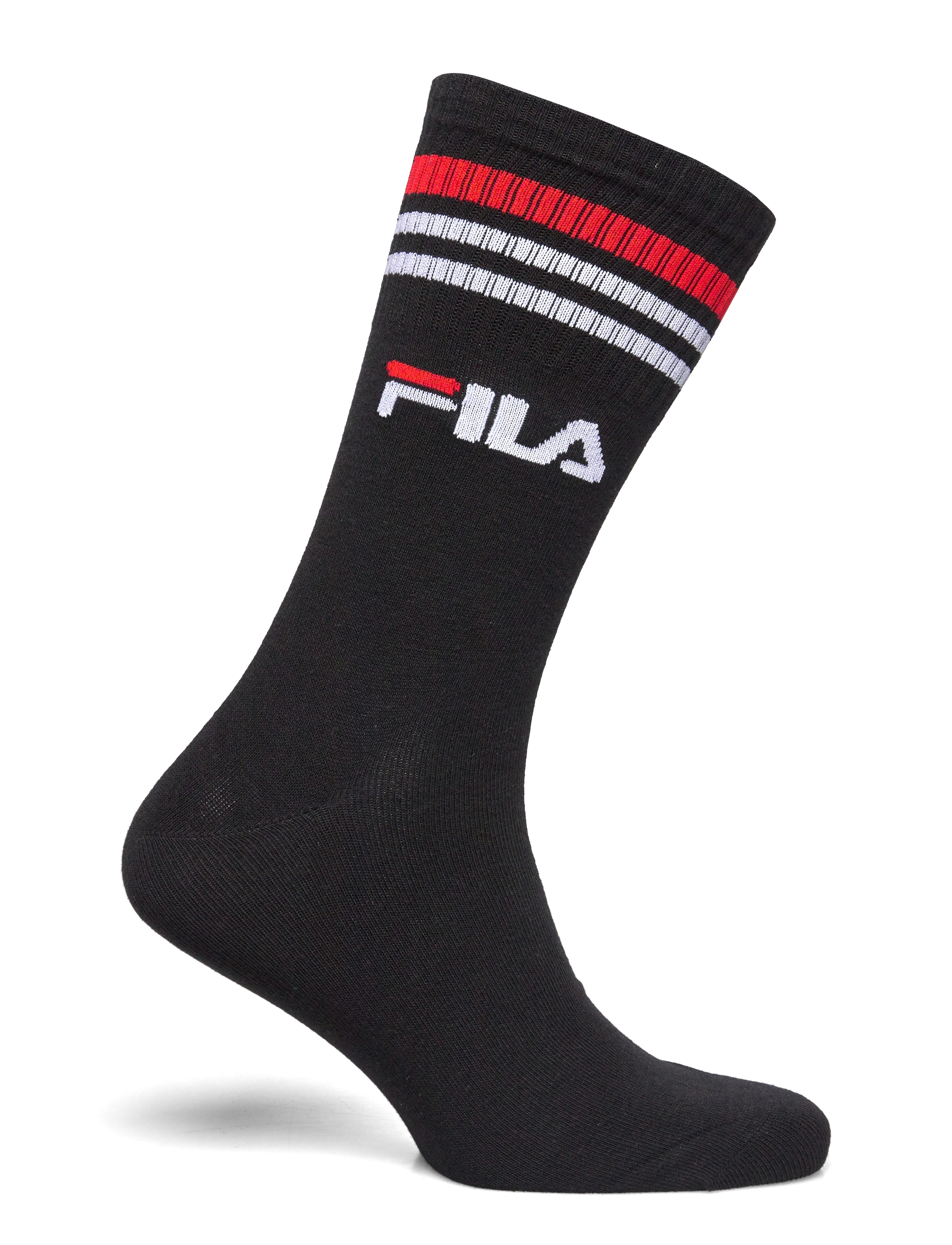 FILA Socks - FILA 3pk Lifestyle stripes socks - sport socks - black - 5