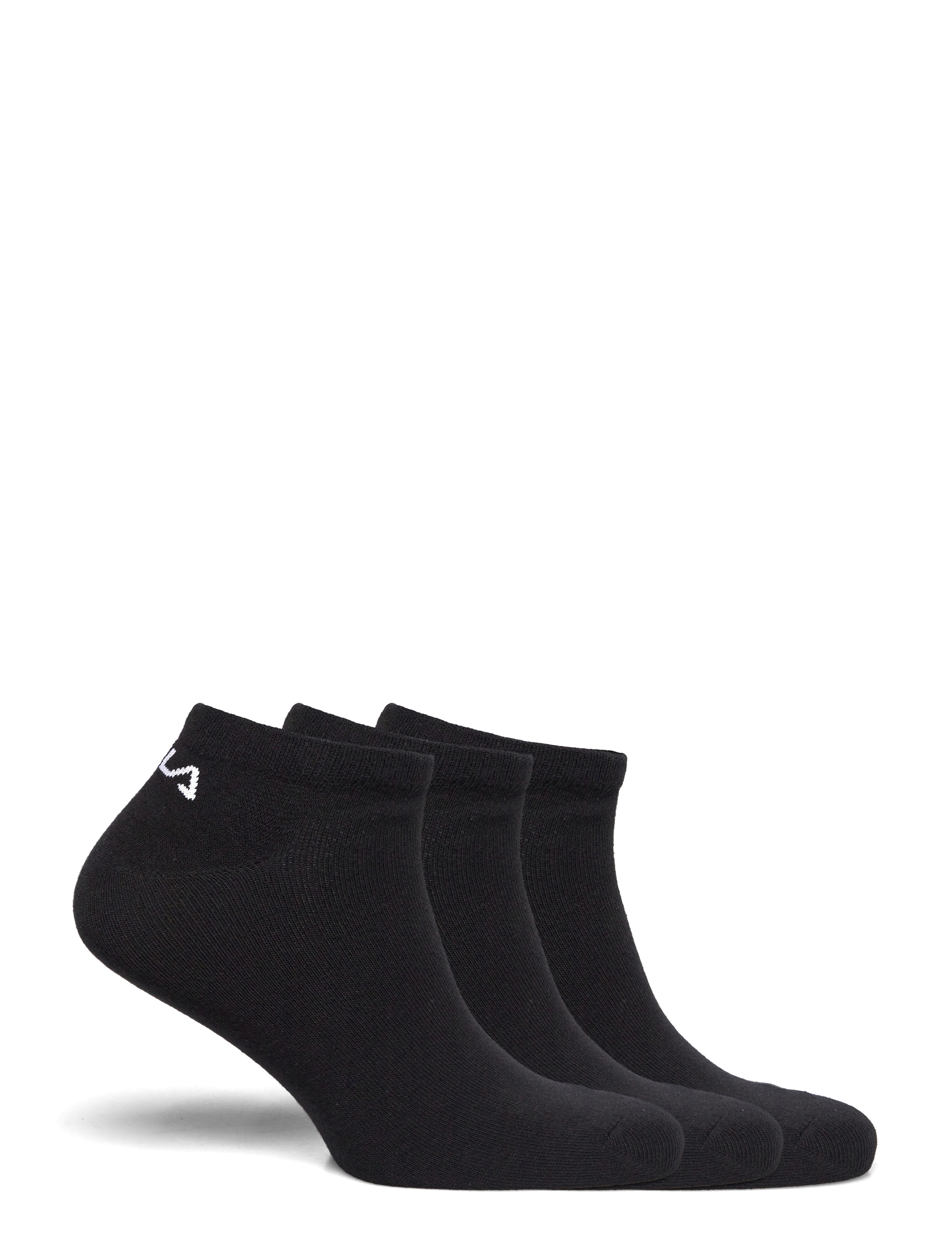 FILA Socks - FILA 3pk Invisible Plain Socks - skarpety sportowe - black - 1