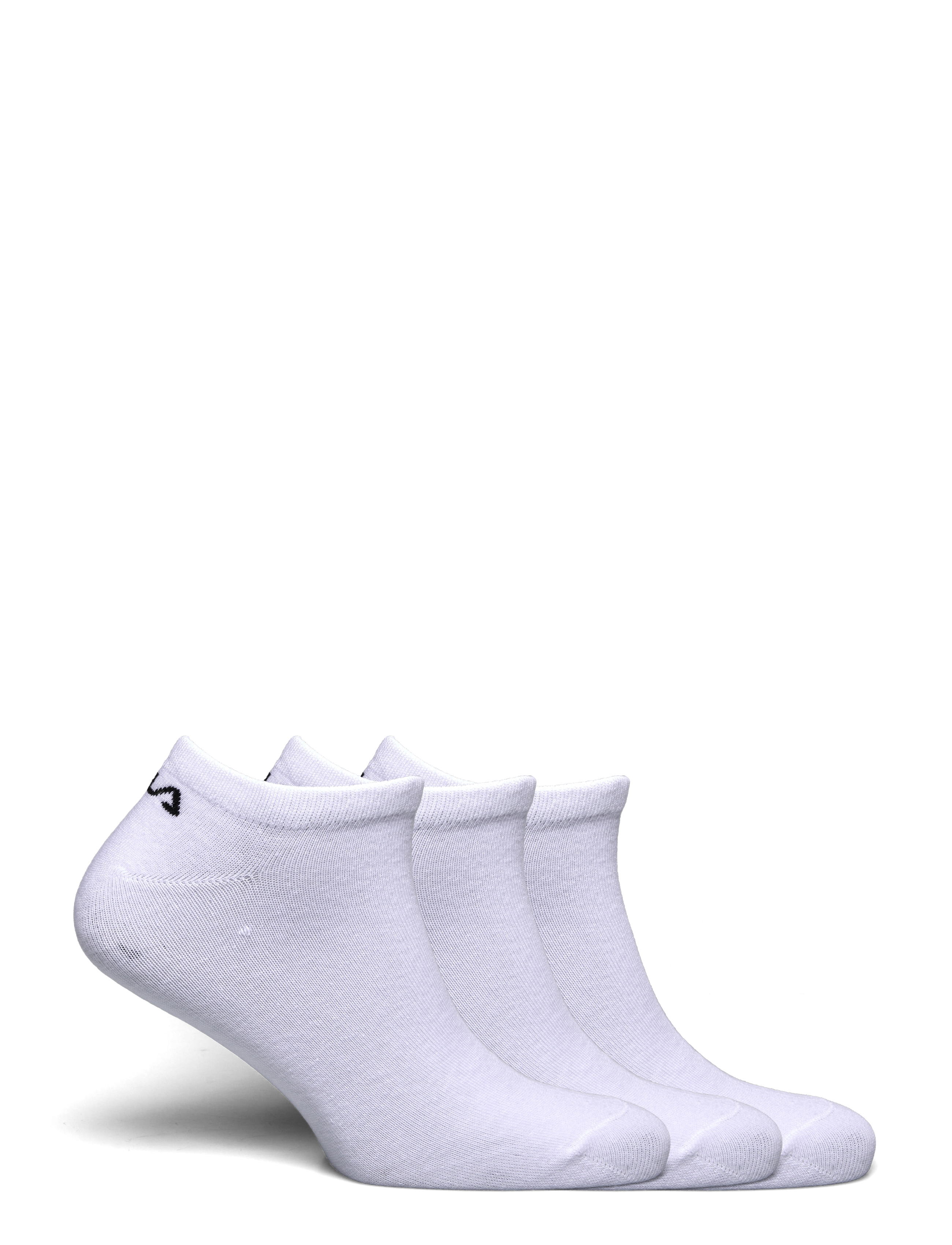 FILA Socks - FILA 3pk Invisible Plain Socks - sportstrømper - white - 1