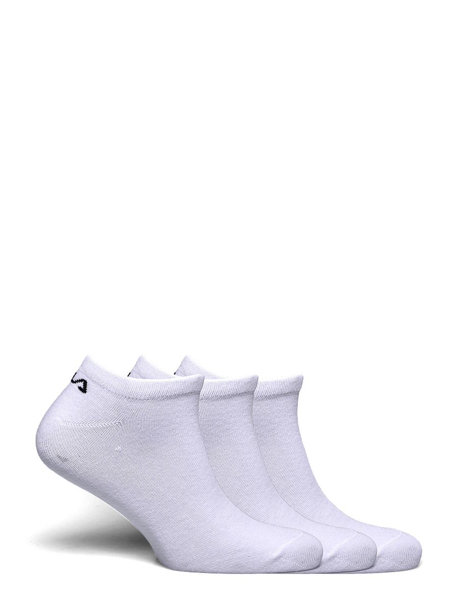 FILA Socks - FILA 3pk Invisible Plain Socks - sportstrømper - white - 1
