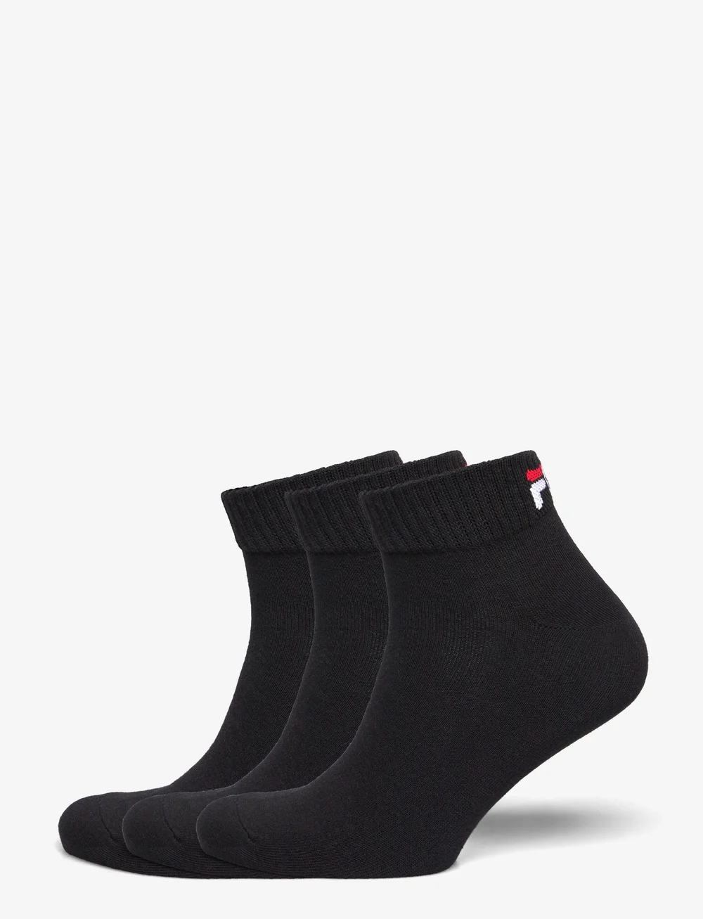 FILA Socks - FILA 3pk Quarter Plain Socks - sportsocken - black - 0