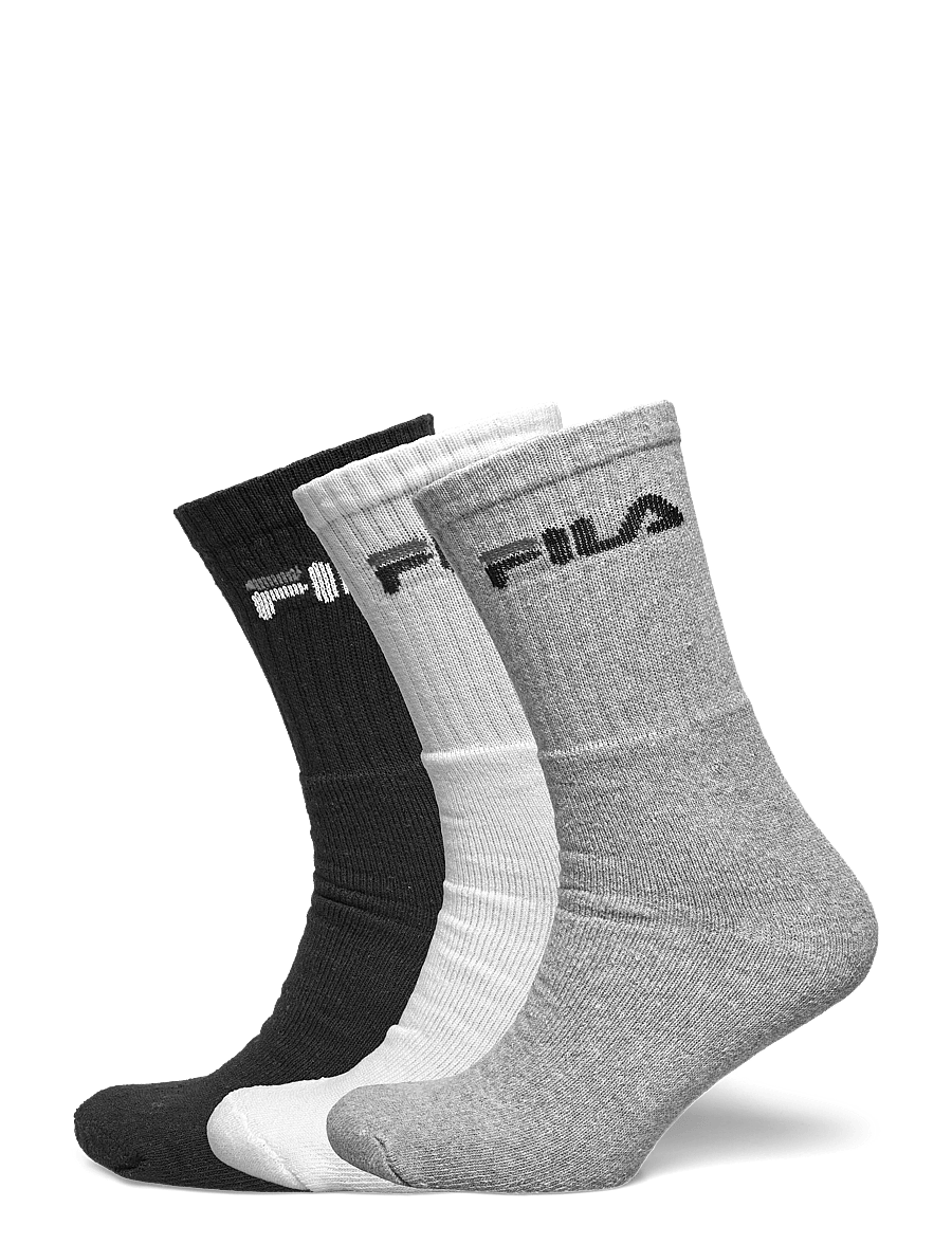 FILA Socks - FILA 3pk Tennis Crew Logo Terry Soc - strümpfe - classic - 0