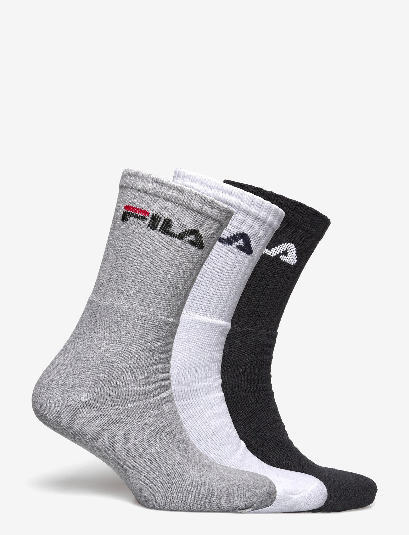 FILA Socks - FILA 3pk Tennis Crew Logo Terry Soc - träningsstrumpor - classic - 1