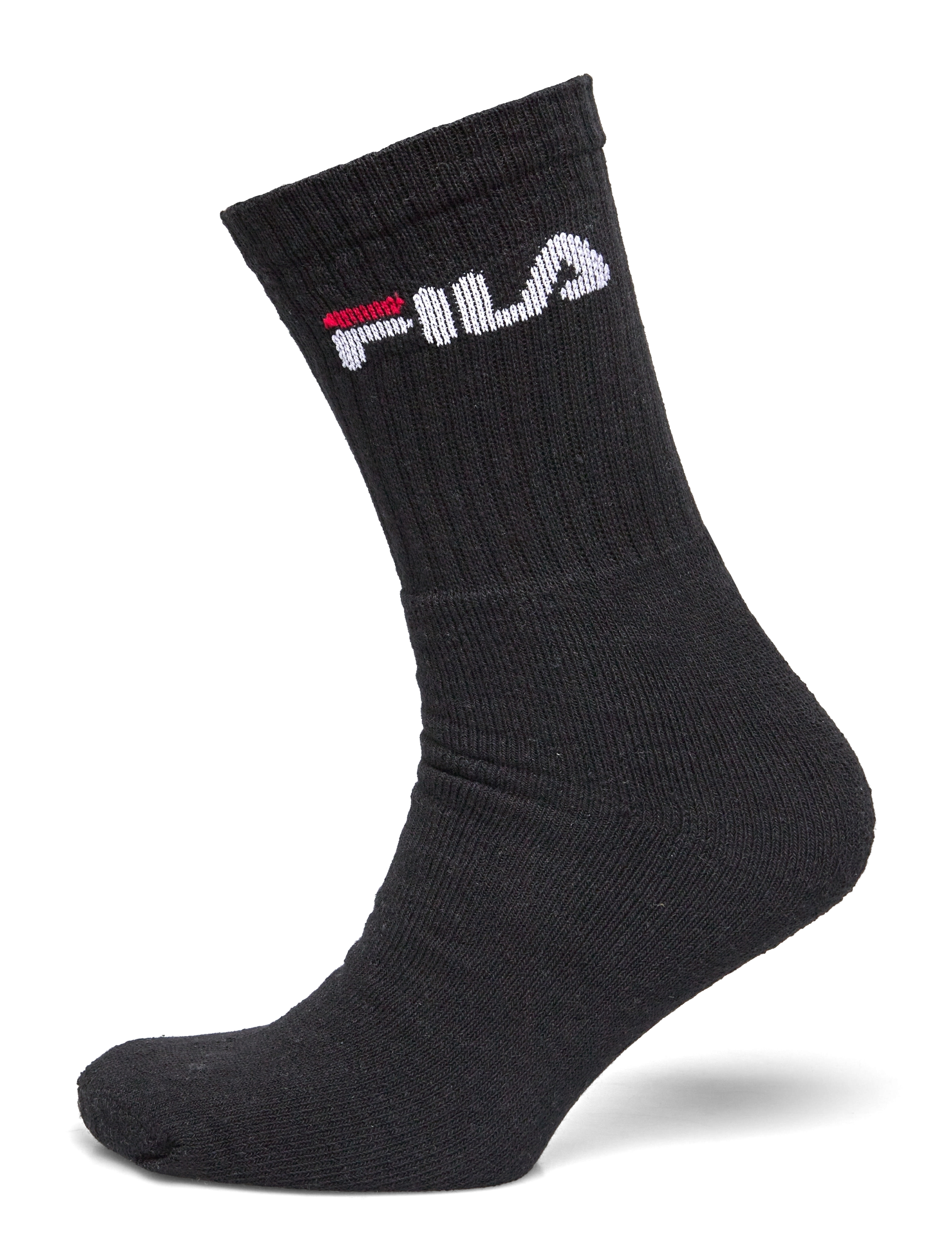 FILA Socks - FILA 3pk Tennis Crew Logo Terry Soc - träningsstrumpor - classic - 4