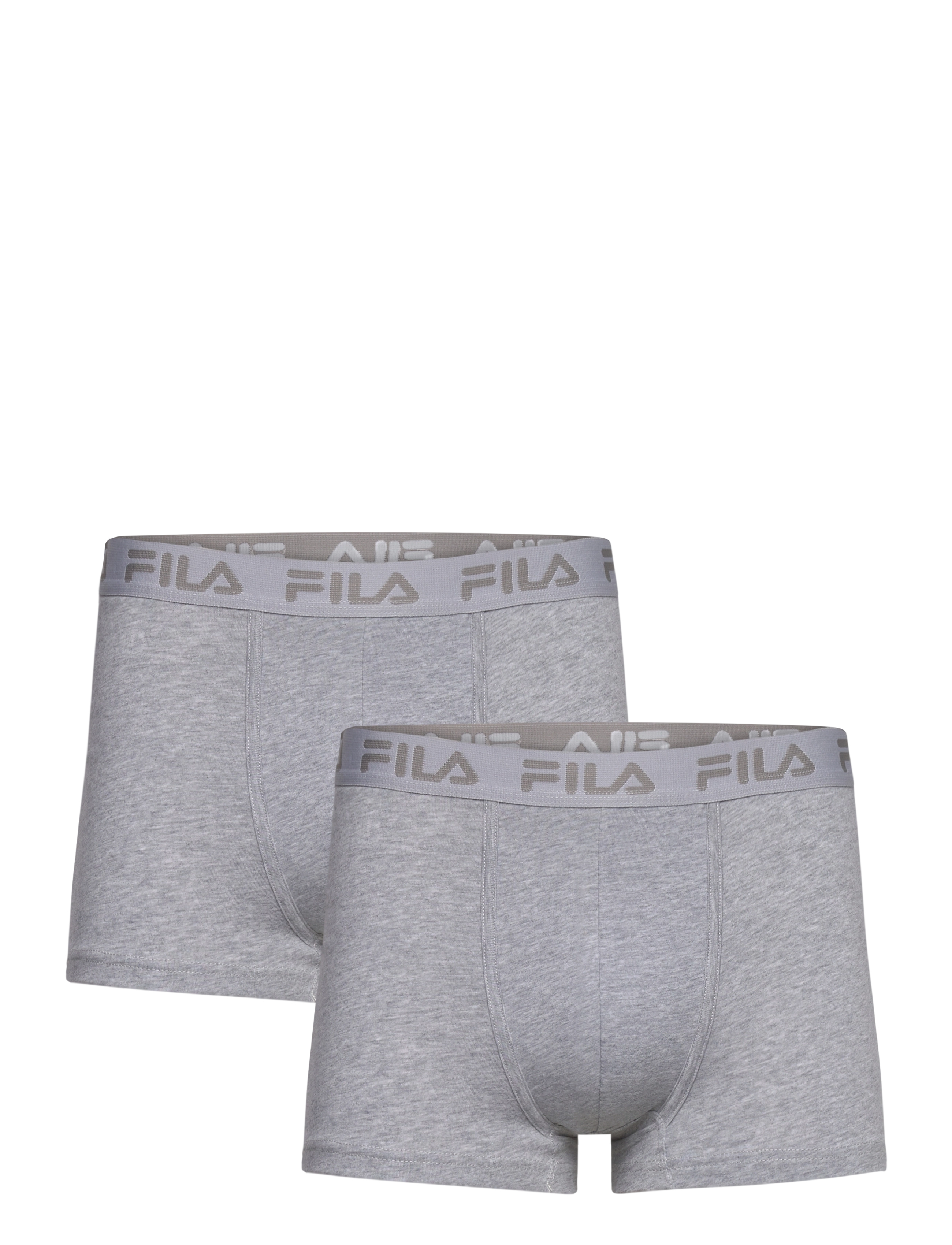 FILA Underwear Fila 2Pk Boxer, XXL, Grey, Sport Underwear > Sport Boxers, Herre