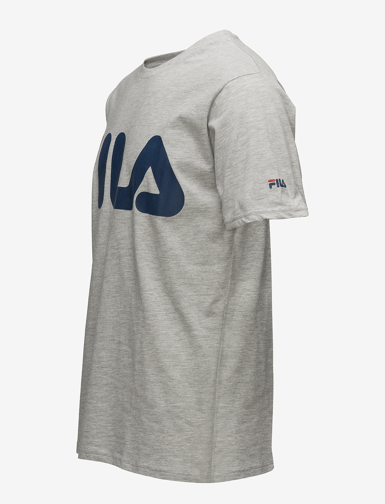 FILA - Classic Logo Tee - light grey melange-blue dephts - 2