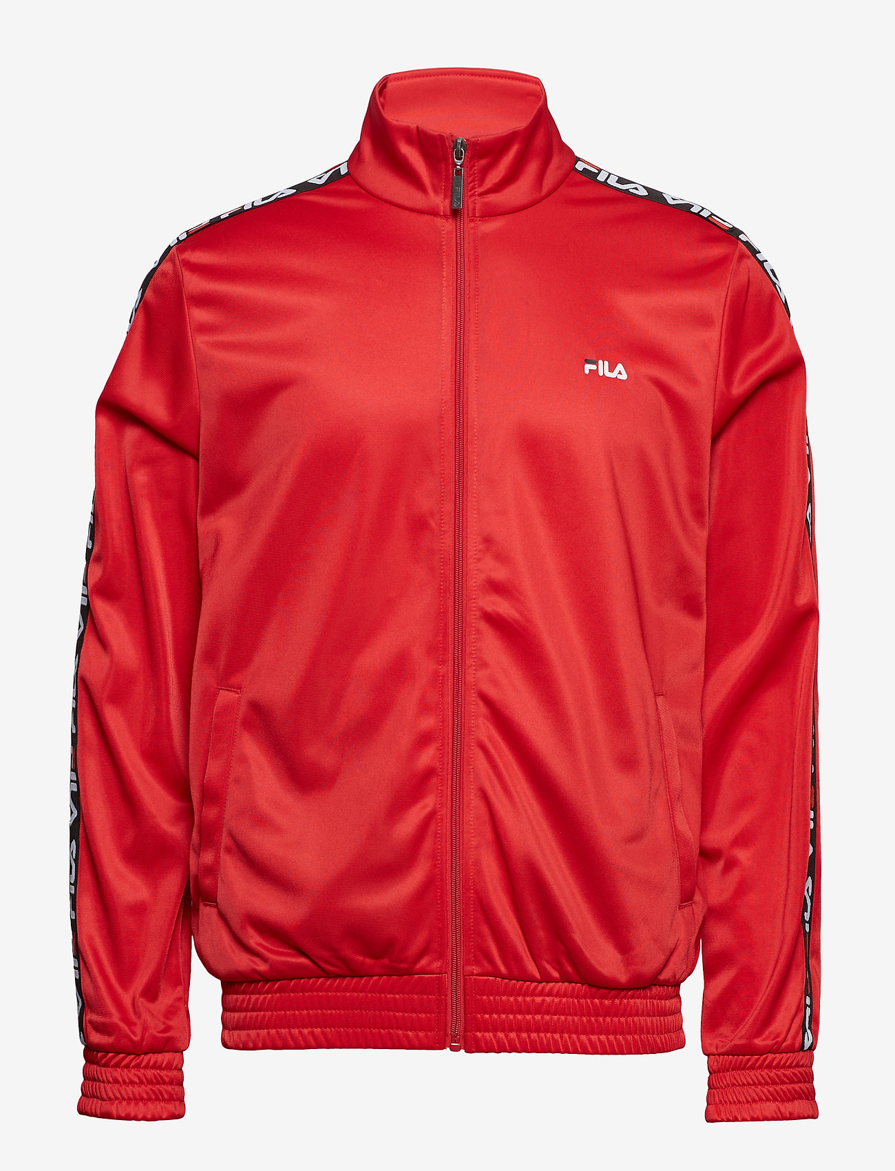 Tape Track Jacket - TRUE RED