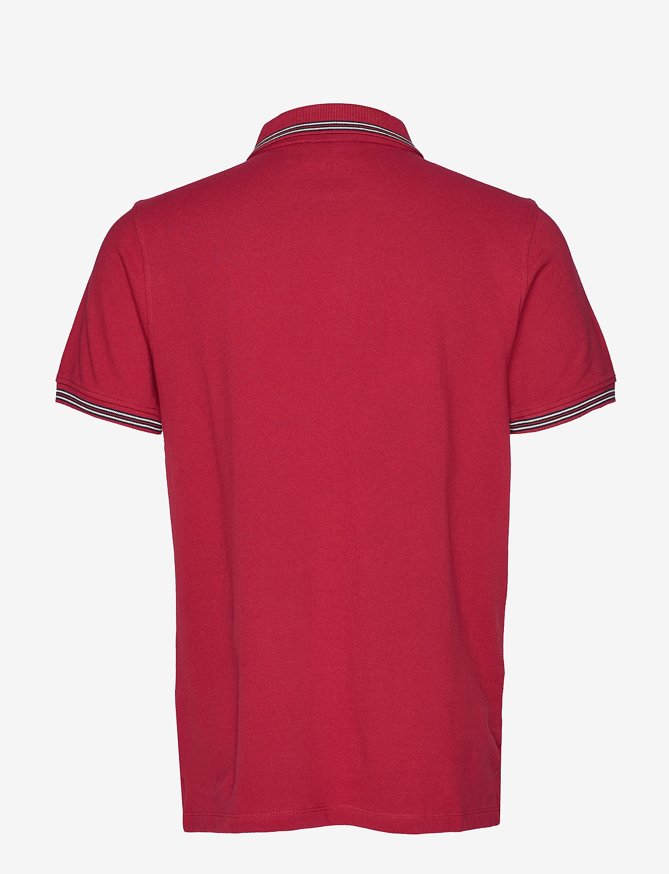 FILA - MATCHO 4 ESSENTIAL VINTAGE POLO WITH TIPPING - sangria - 1