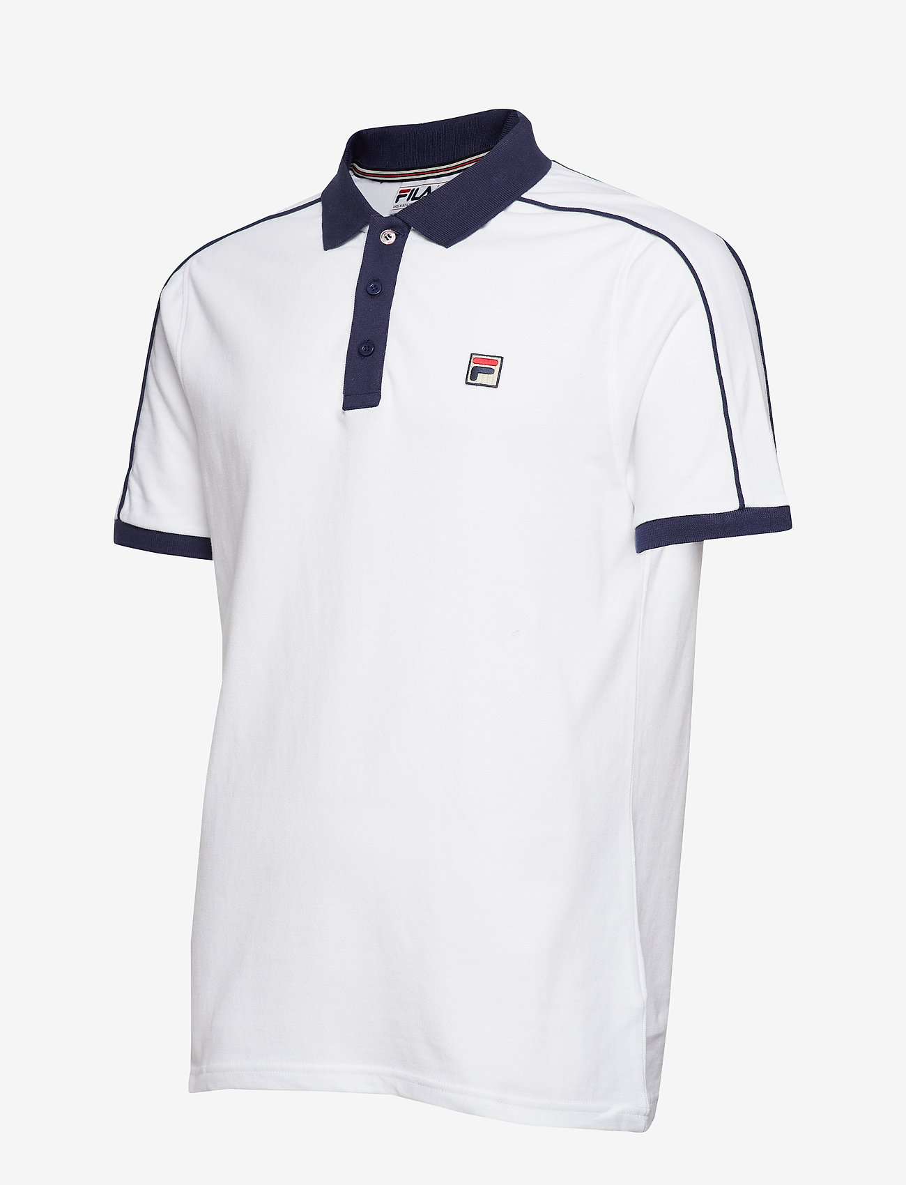 FILA - MEN KLEIN CONTRAST COLLAR AND PIPING POLO ( - white - 2