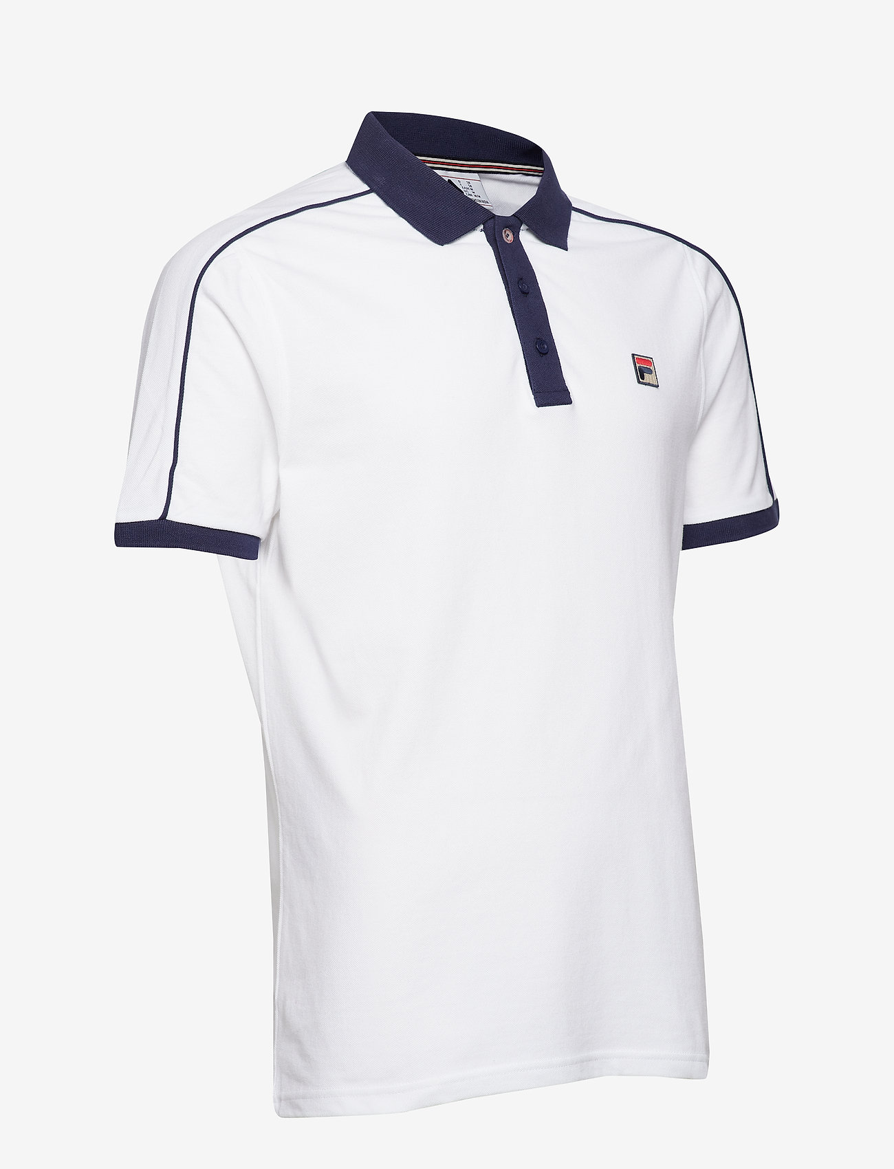 FILA - MEN KLEIN CONTRAST COLLAR AND PIPING POLO ( - white - 3