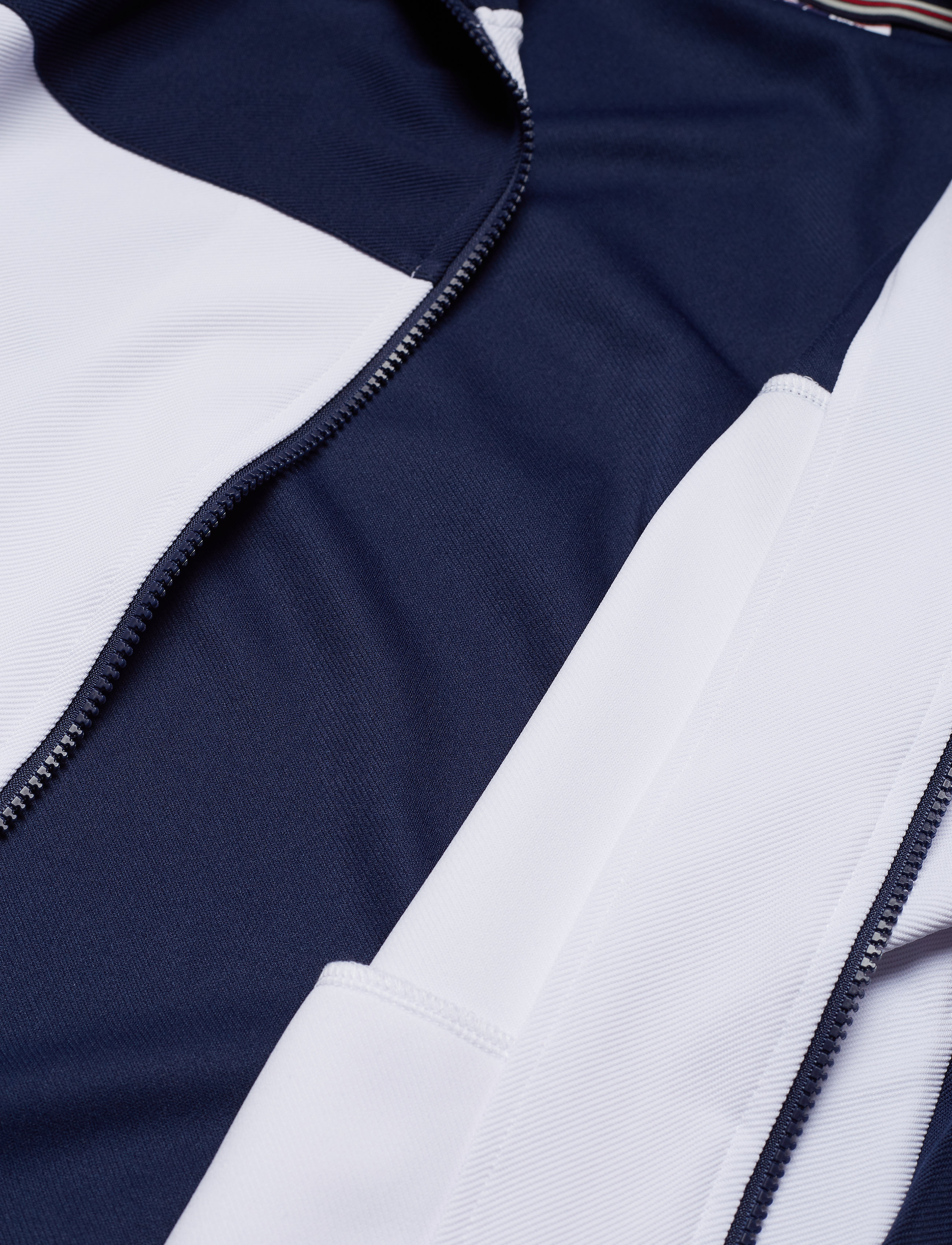FILA - MEN TIEBREAKER PANELLED FUNNEL NECK TRACK JACKET - white - 4