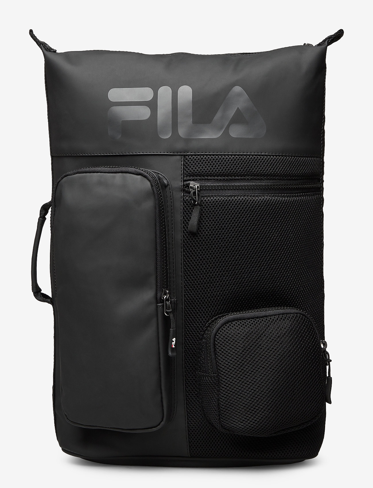 FILA - BACKPACK FROSTED PU-3D MESH - black - 0