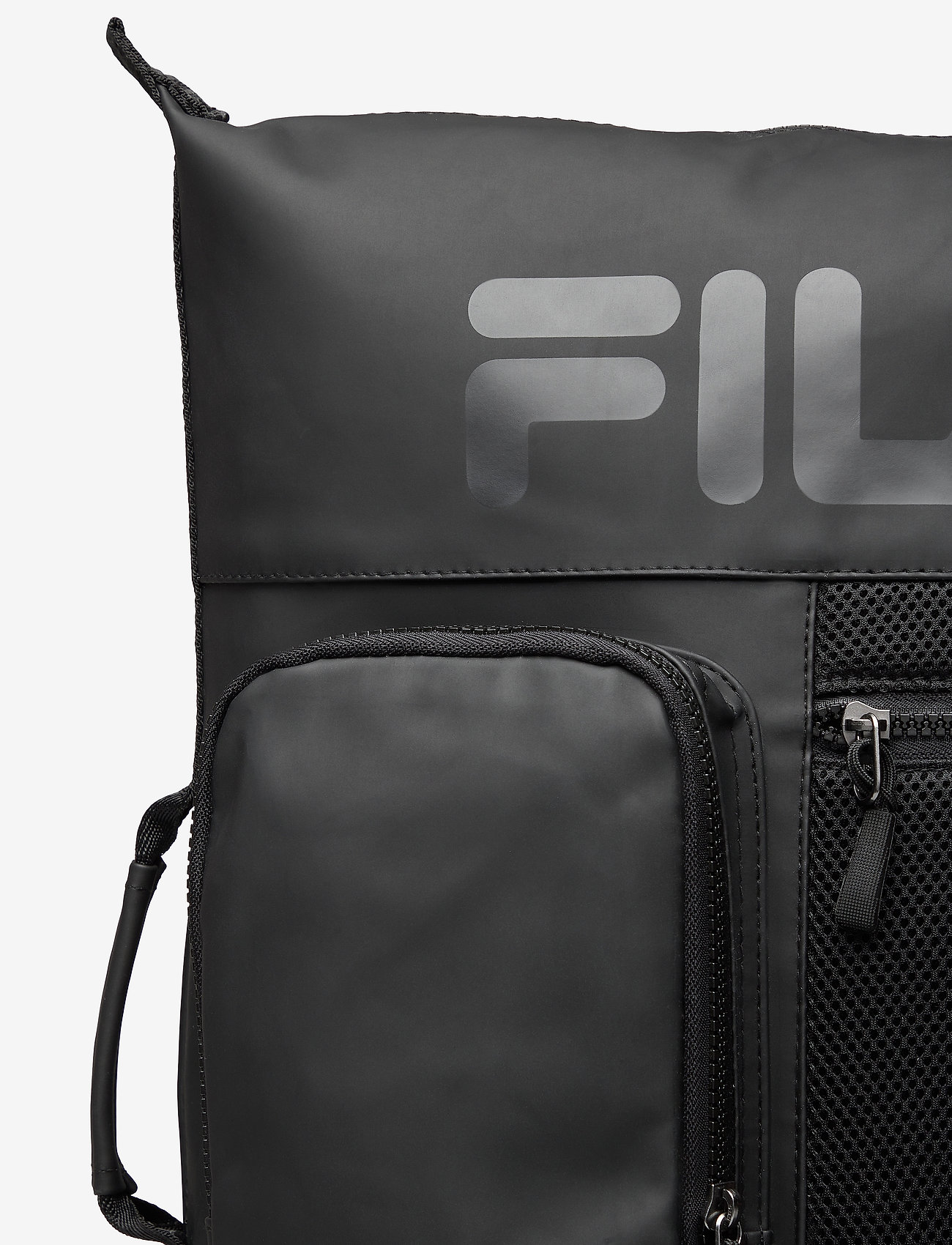FILA - BACKPACK FROSTED PU-3D MESH - black - 3
