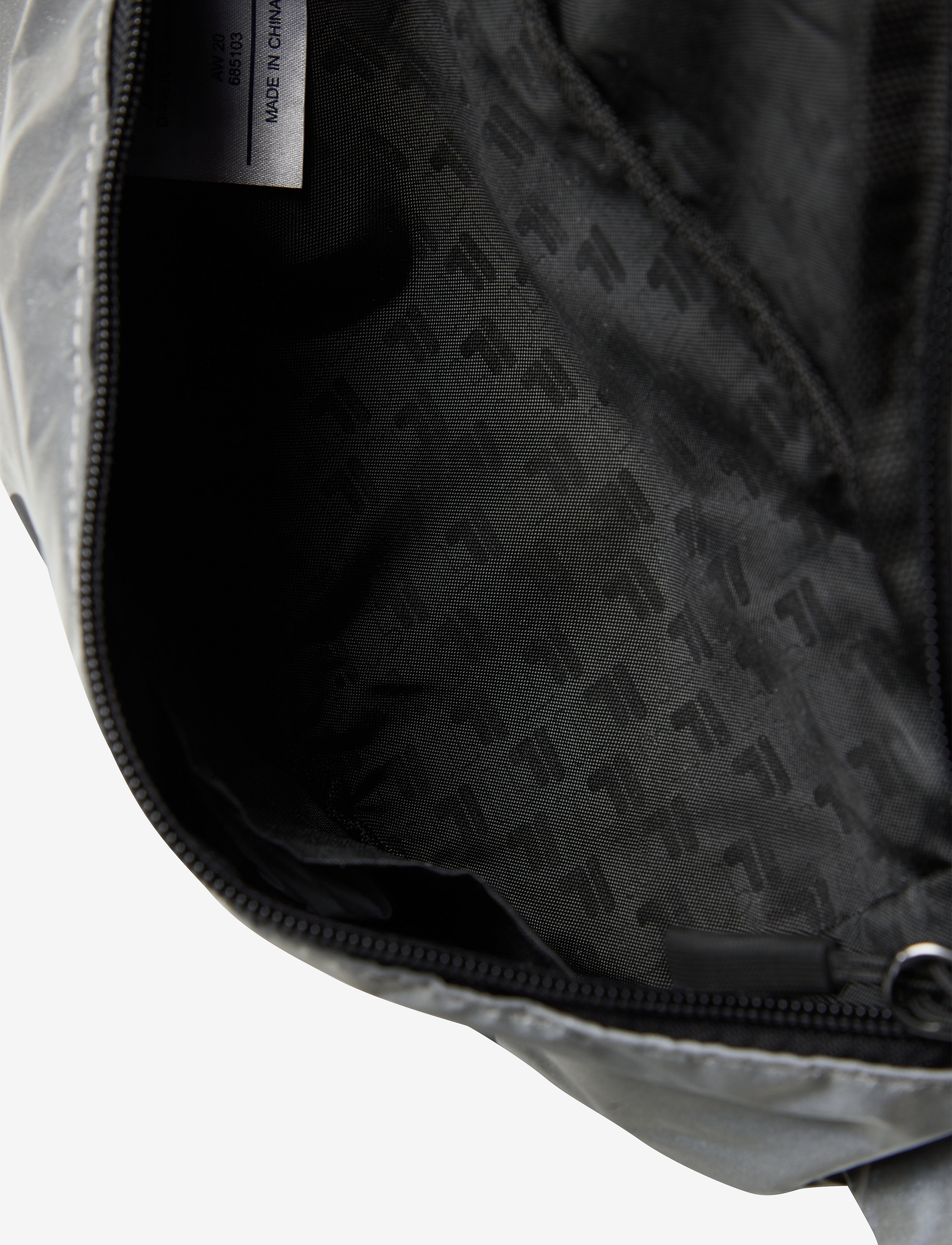 FILA - WAIST BAG SLIM REFLECTIVE - silver reflective - 3