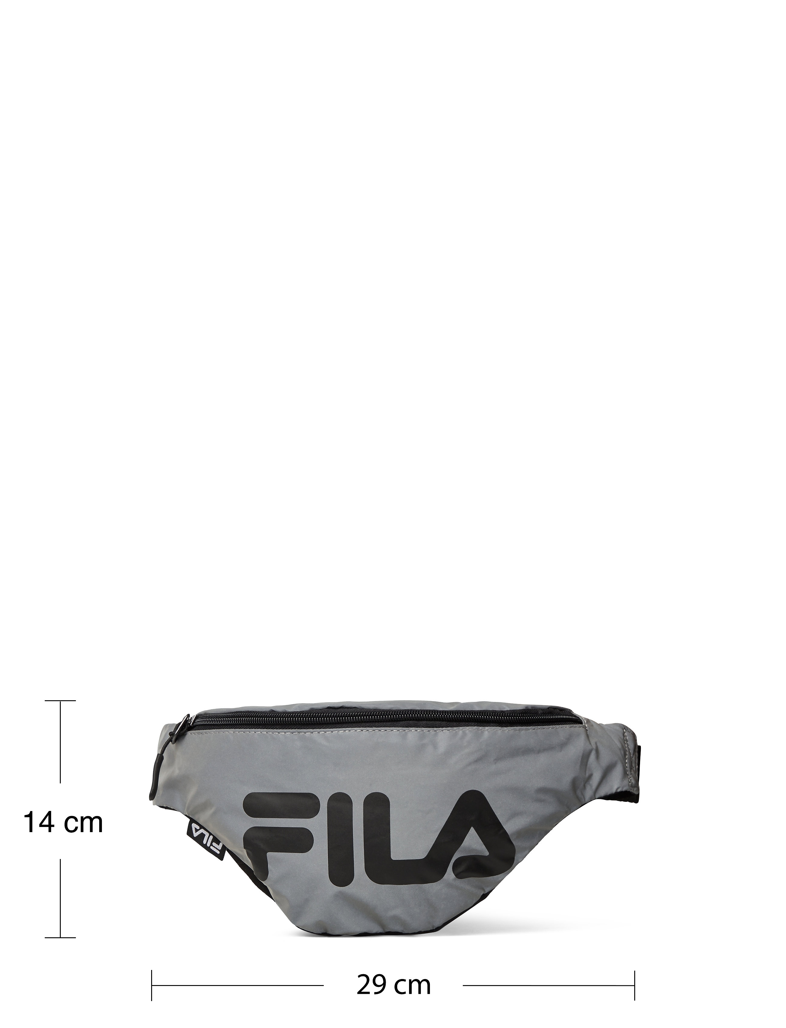 FILA - WAIST BAG SLIM REFLECTIVE - silver reflective - 4