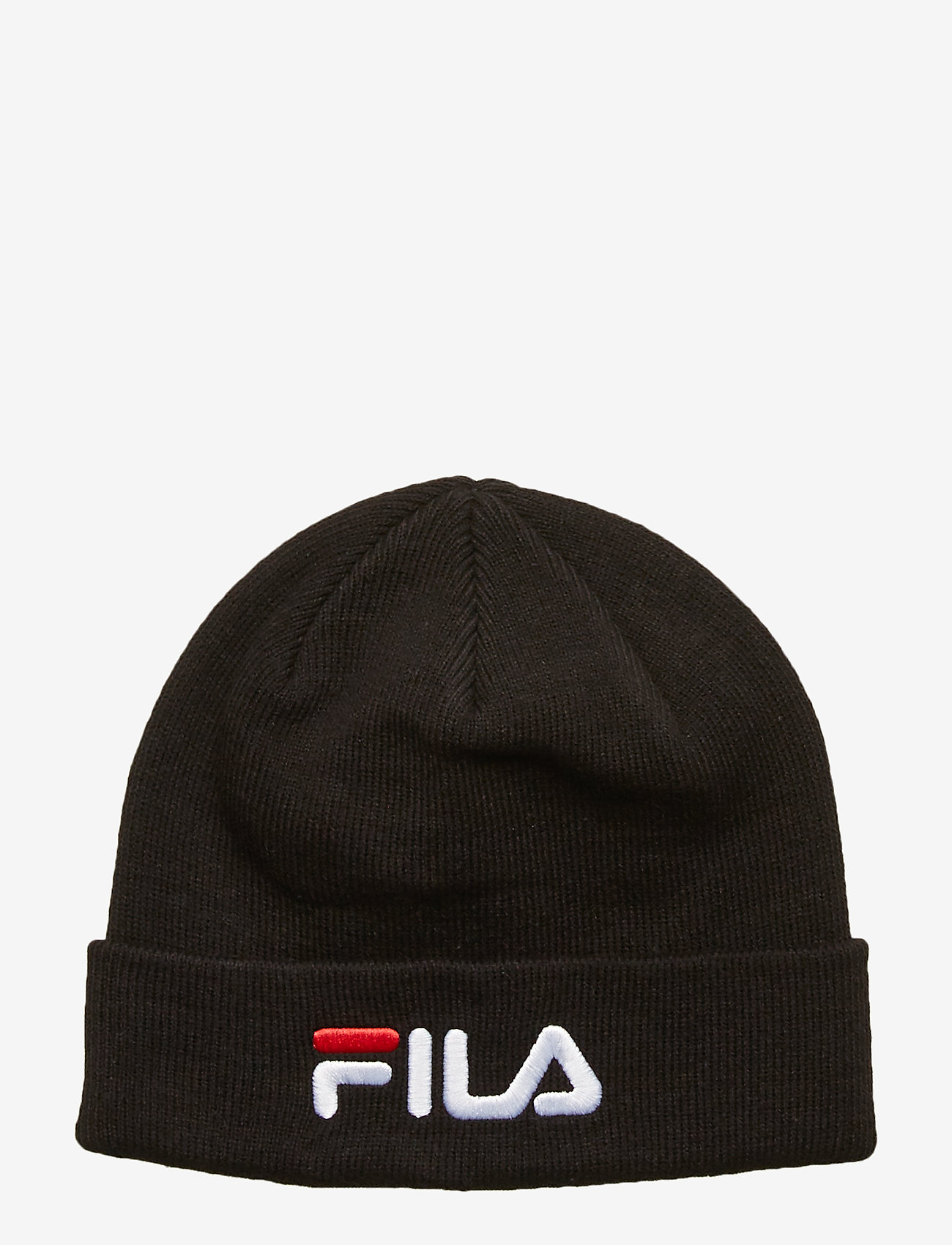 FILA - BEANIE with linear logo - black - 0