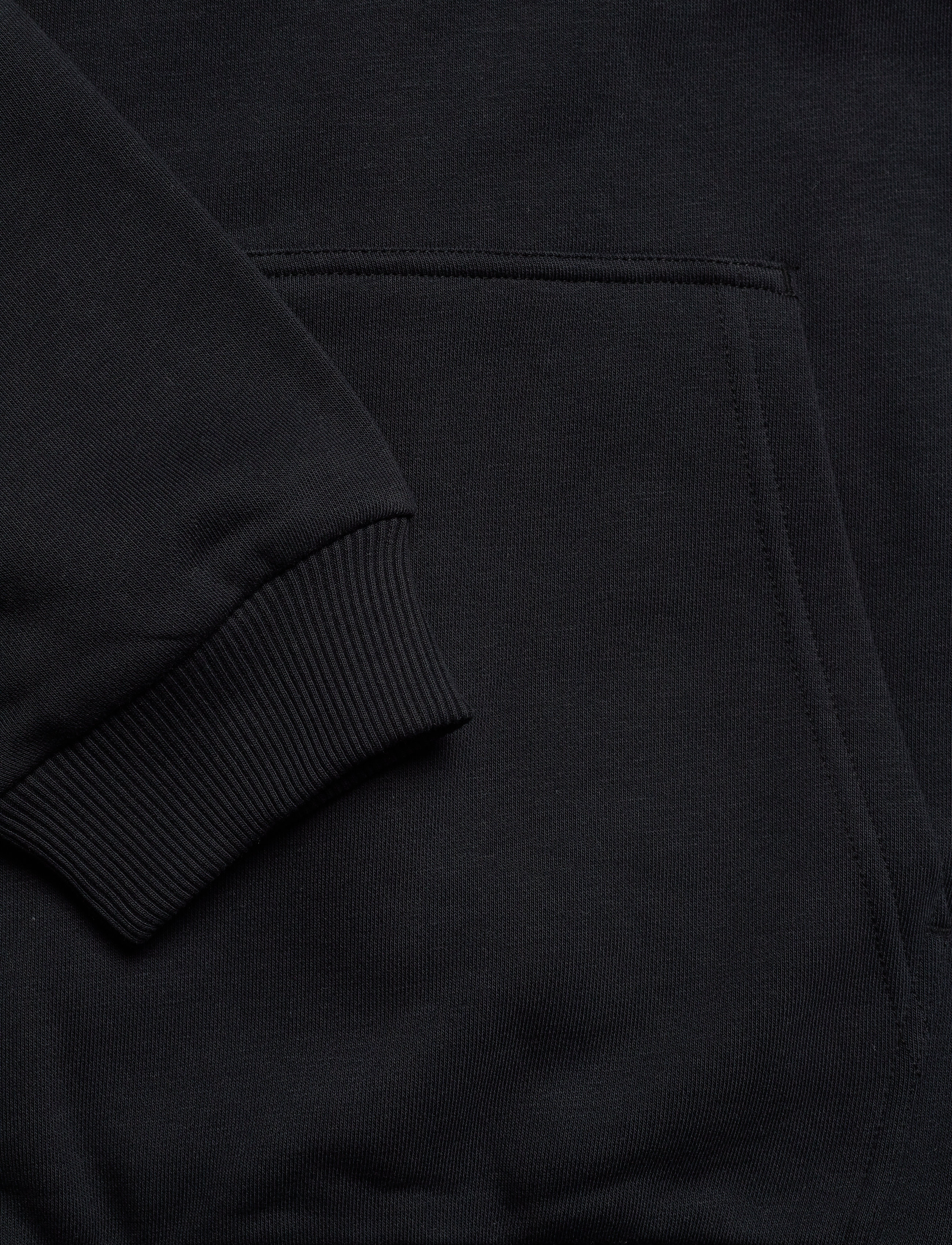 FILA - MEN NIGHT blocked hoody - light grey melange-black-bright white - 3