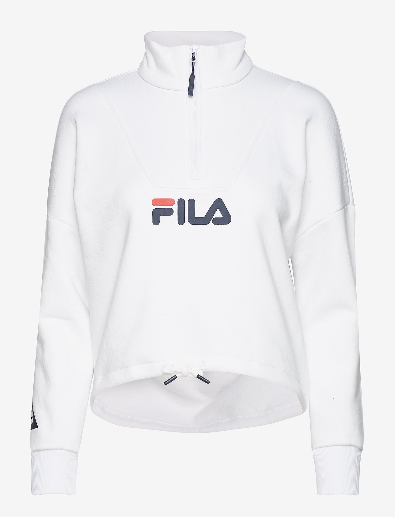 FILA - SYLVIA HALF-ZIP SWEAT - bright white - 0