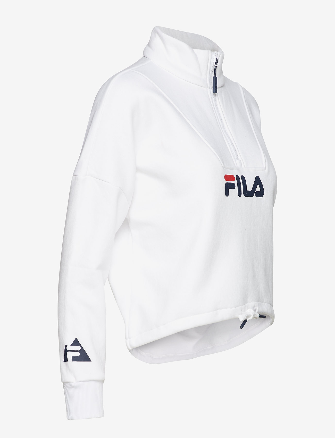 FILA - SYLVIA HALF-ZIP SWEAT - bright white - 2